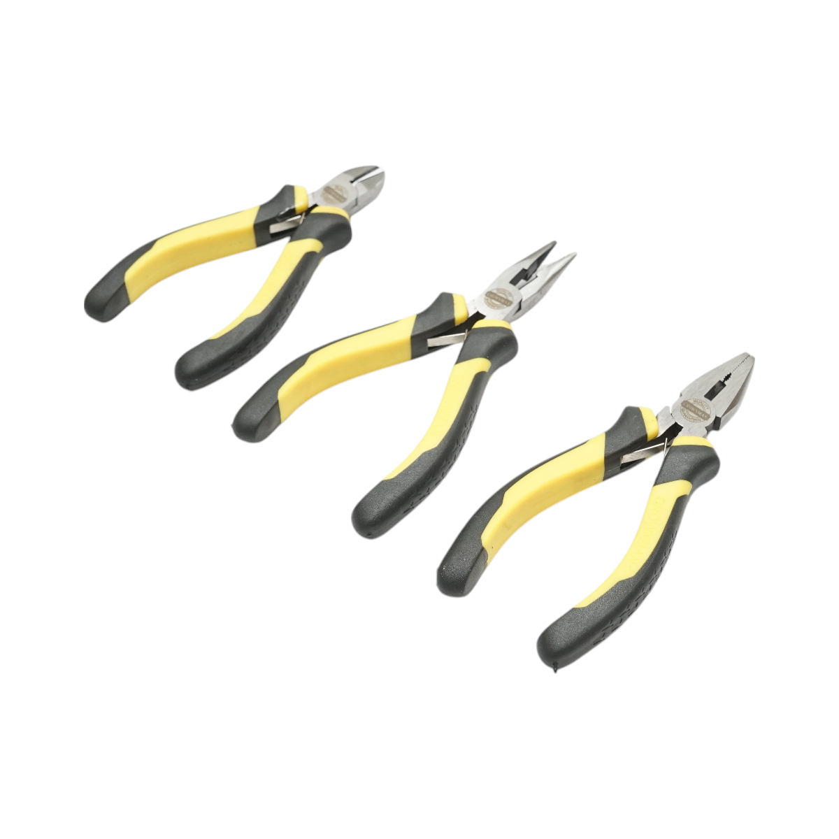 Set 3 mini clesti patent combinat, sfic, varf ascutit 115mm Crownman - imagine 3