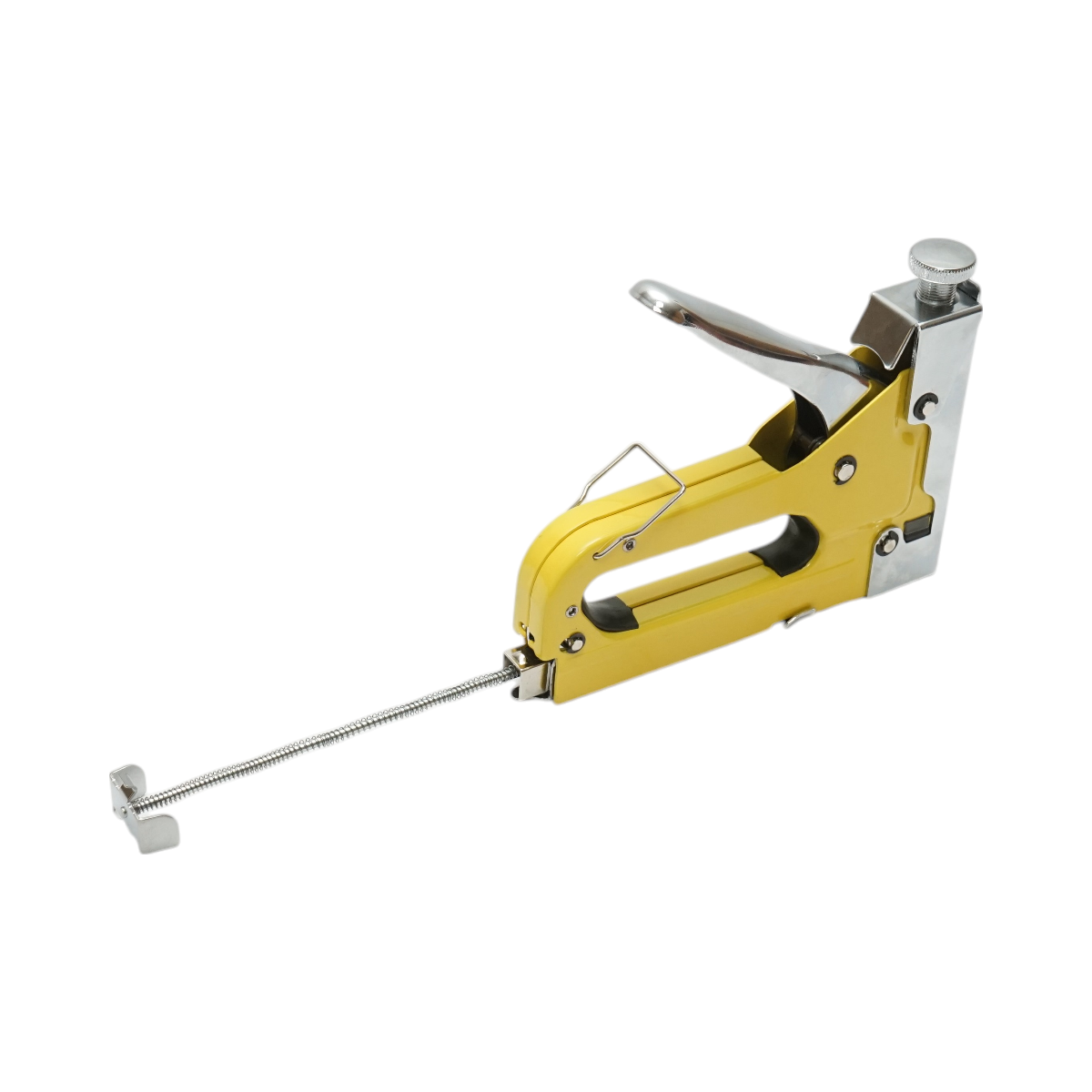 Capsator manual tapiterie reglabil 3 in 1, capse C 4-14mm, capse U 10-12mm, capse T 10-14mm, set 300 capse incluse Crownman - imagine 4