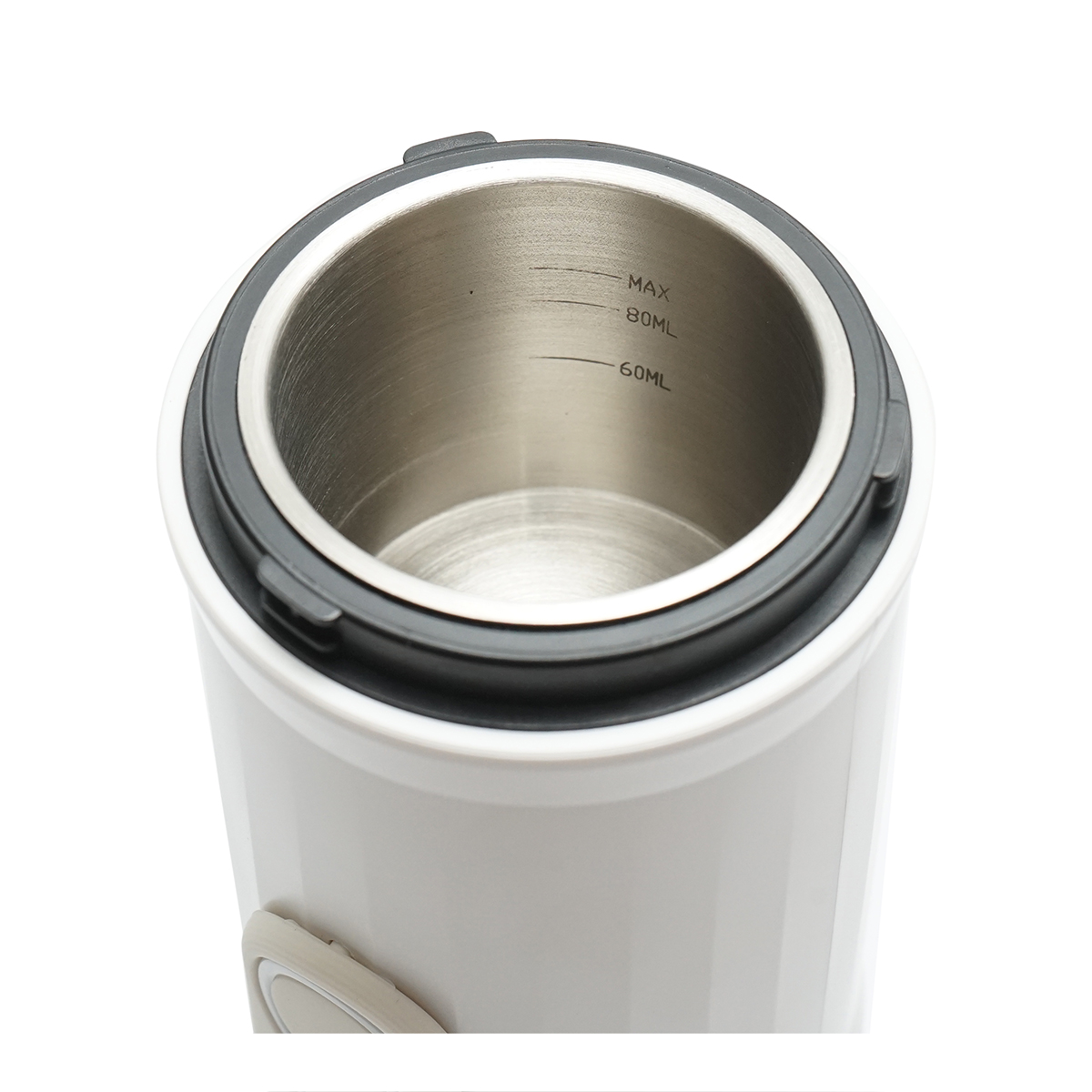 Aparat de cafea portabil 12V/100W, baterie litiu 9600 mAh, presiune 20 bar, rezervor apa 60-80ml, ceasca 300ml, capsule Nespresso, Dolce Gusto, cafea macinata - imagine 6