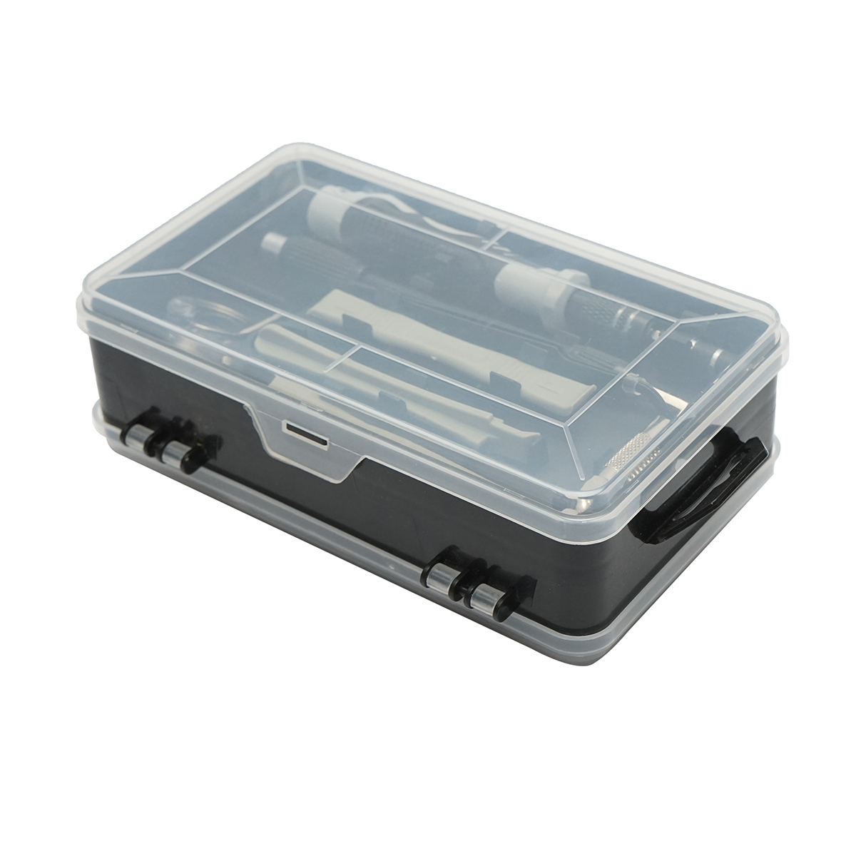 Trusa surubelnite de precizie biti, torx, cruce, hexagonal pentru electronice 115 piese - imagine 6