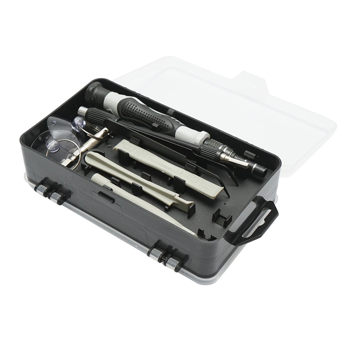 Trusa surubelnite de precizie biti, torx, cruce, hexagonal pentru electronice 120 piese - imagine 5