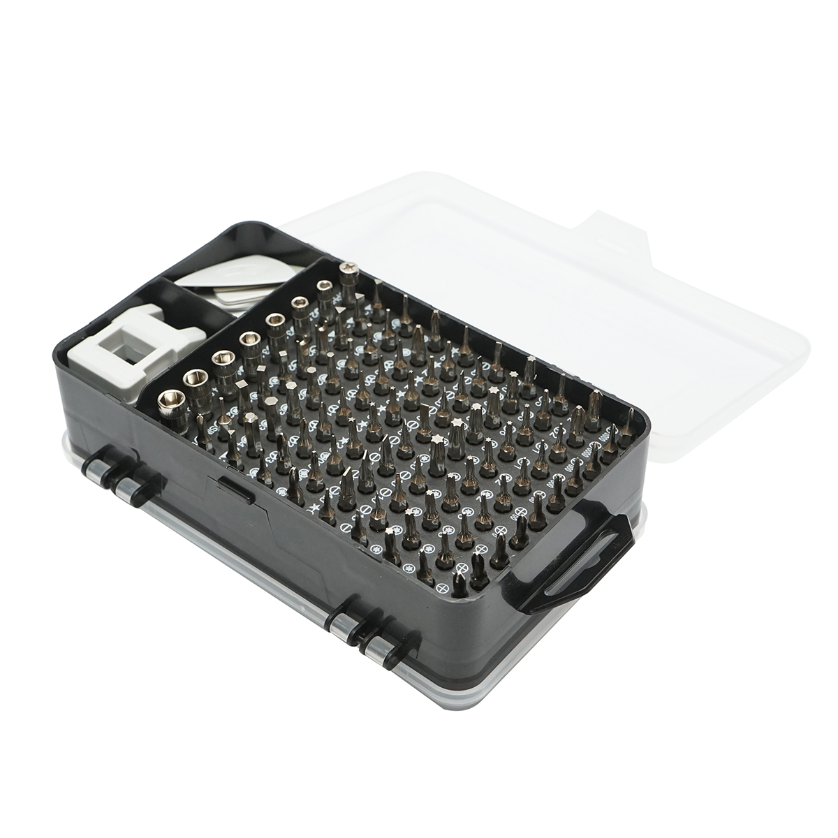 Trusa surubelnite de precizie biti, torx, cruce, hexagonal pentru electronice 139 piese - imagine 5