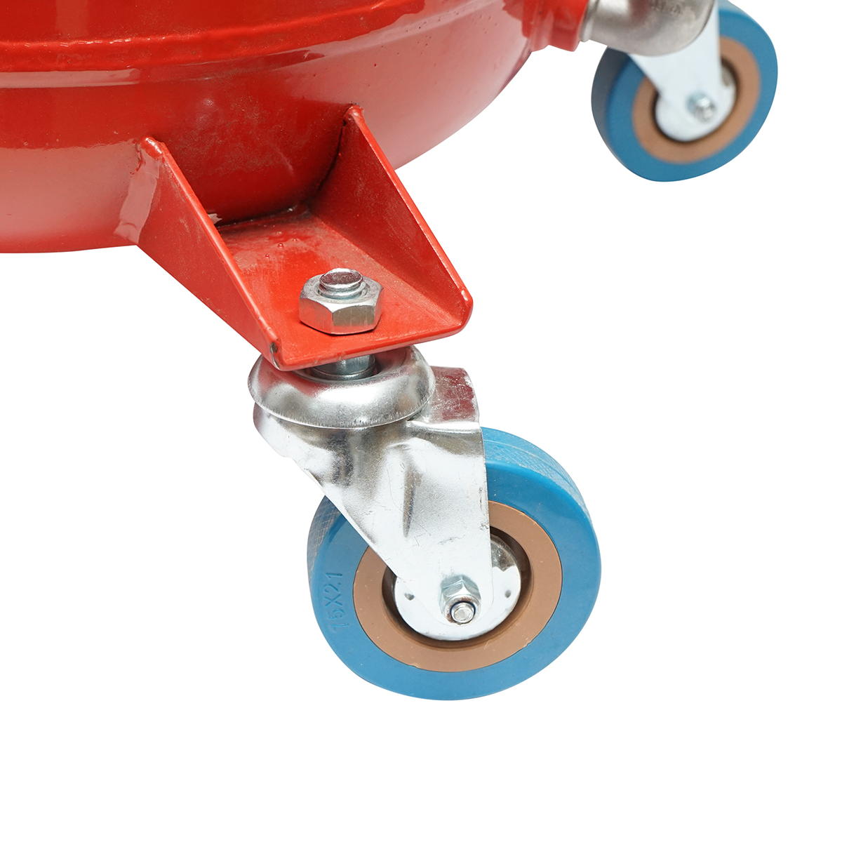 Recuperator de ulei 80L cu palnie si sistem de golire pneumatic - imagine 7