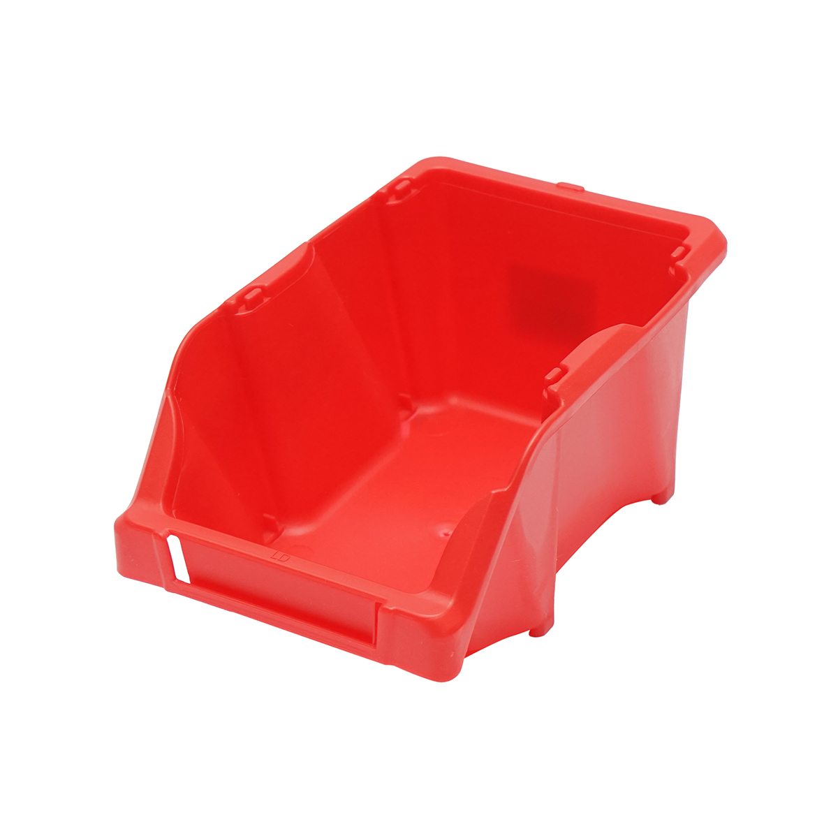 Cutie plastic depozitare rosie 165x105x75mm