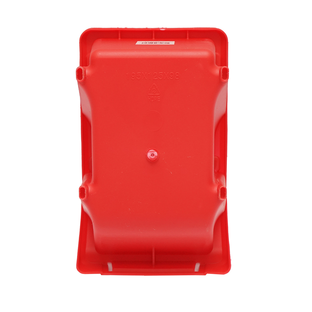 Cutie plastic depozitare rosie 195x125x95mm - imagine 5