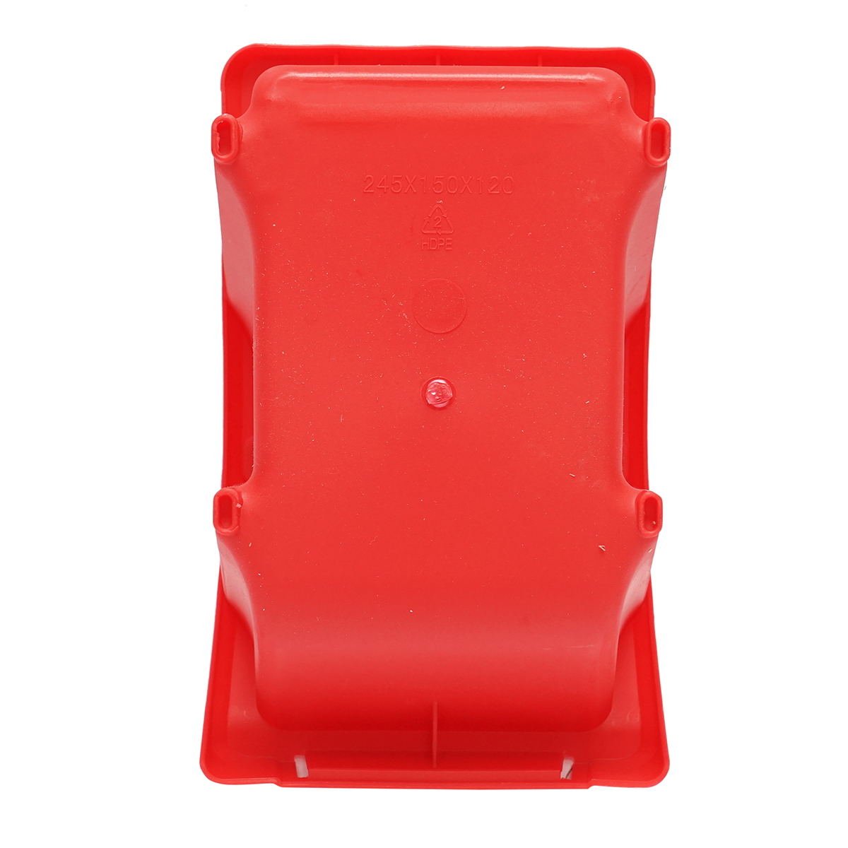 Cutie plastic depozitare rosie 245x155x120mm - imagine 5