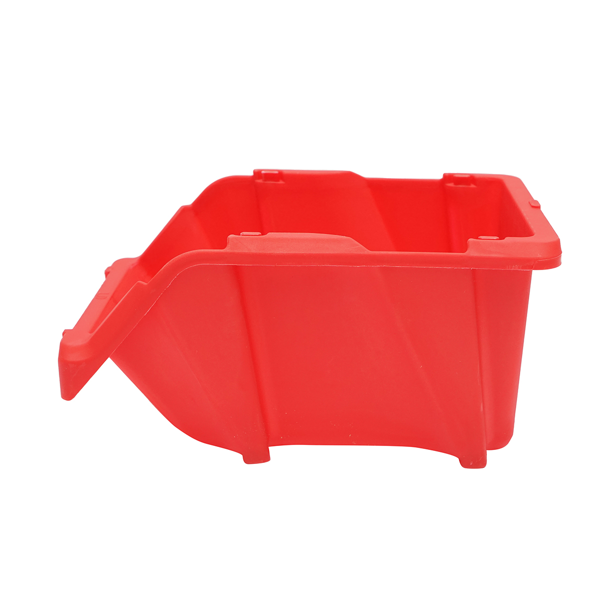 Cutie plastic depozitare rosie 245x155x120mm - imagine 3