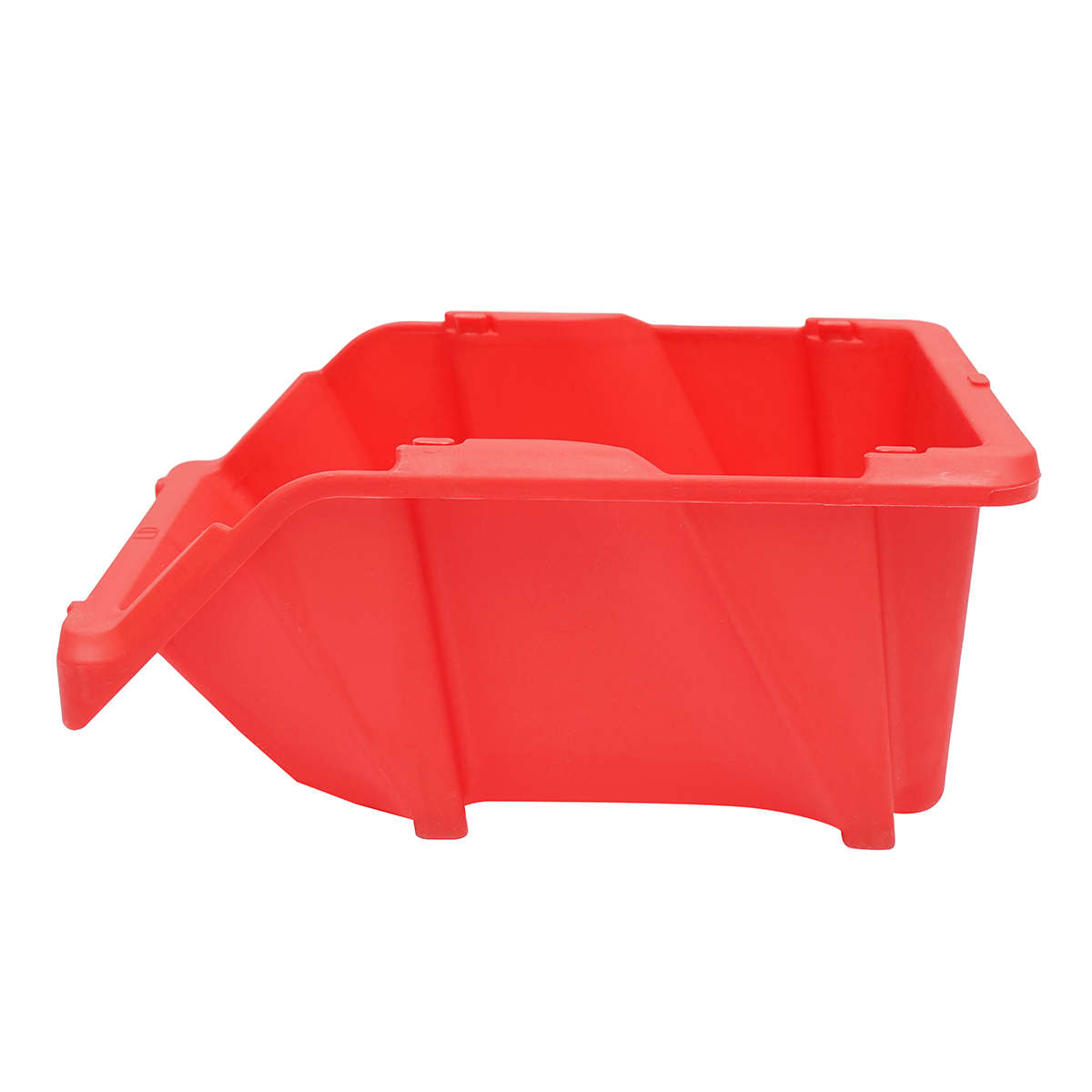 Cutie plastic depozitare rosie 295x195x130mm - imagine 3