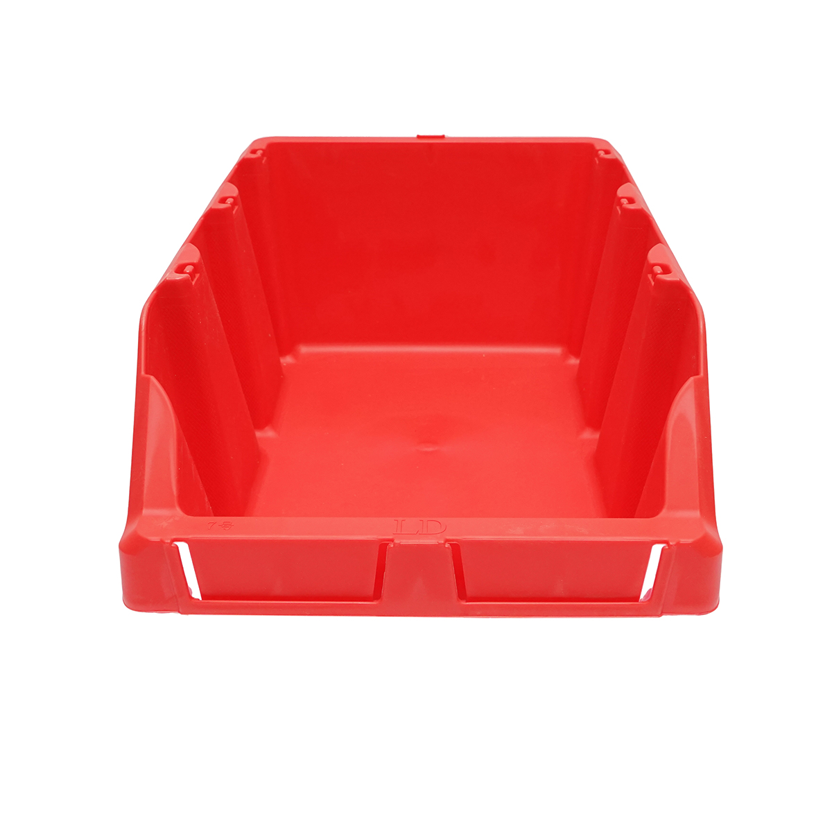 Cutie plastic depozitare rosie 490x300x195mm - imagine 2