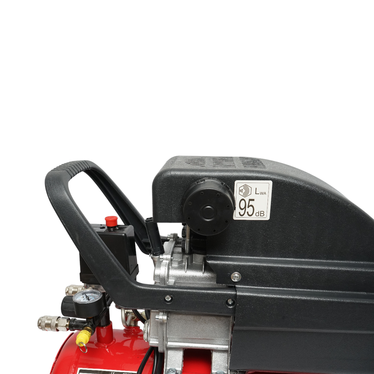 Compresor aer 24L, putere motor 1.5KW/2CP, presiune maxima 8 bar, volum aer aspirat 195L THOR - imagine 8
