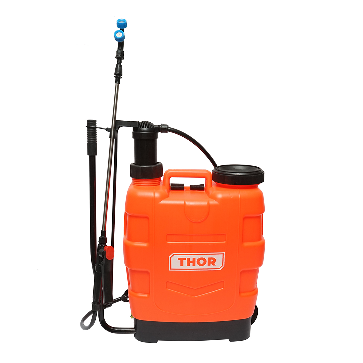 Pompa de stropit vermorel, manual cu rezervor 20L, 2 duze interschimbabile THOR