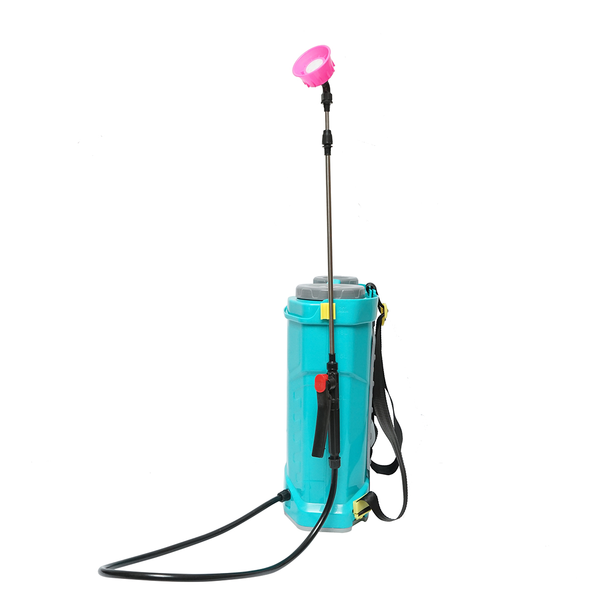 Pompa de stropit, vermorel electric cu rezervor 20L, baterie 12V/8Ah, 4 duze, debit 4 l/min, presiune 6.8 bar THOR - imagine 4