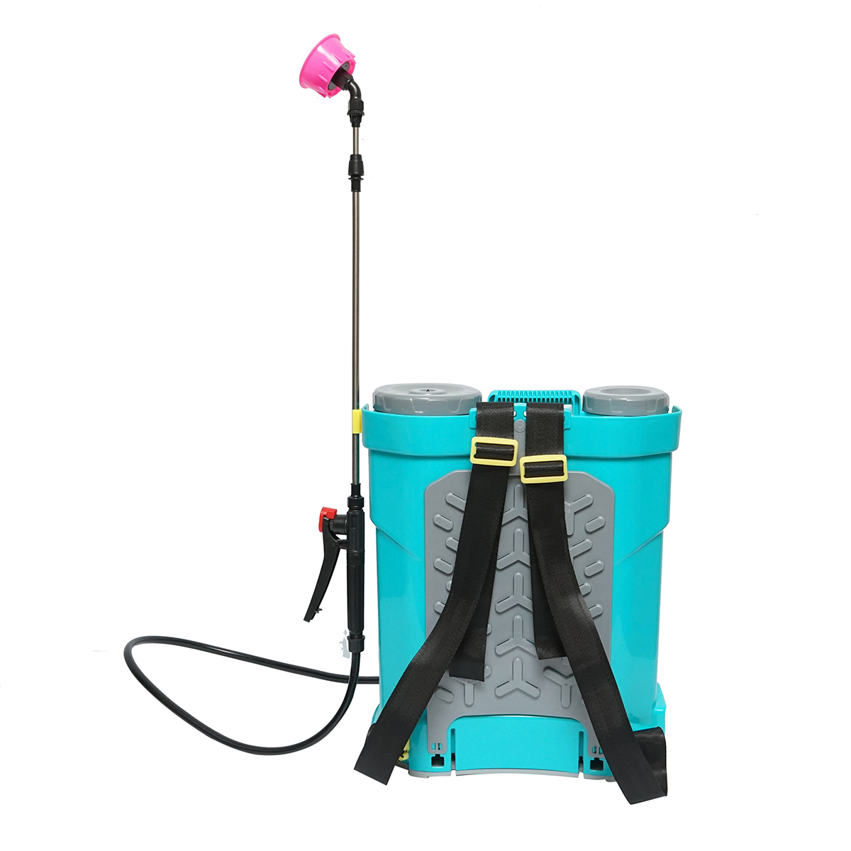 Pompa de stropit, vermorel electric cu rezervor 20L, baterie 12V/8Ah, 4 duze, debit 4 l/min, presiune 6.8 bar THOR - imagine 3