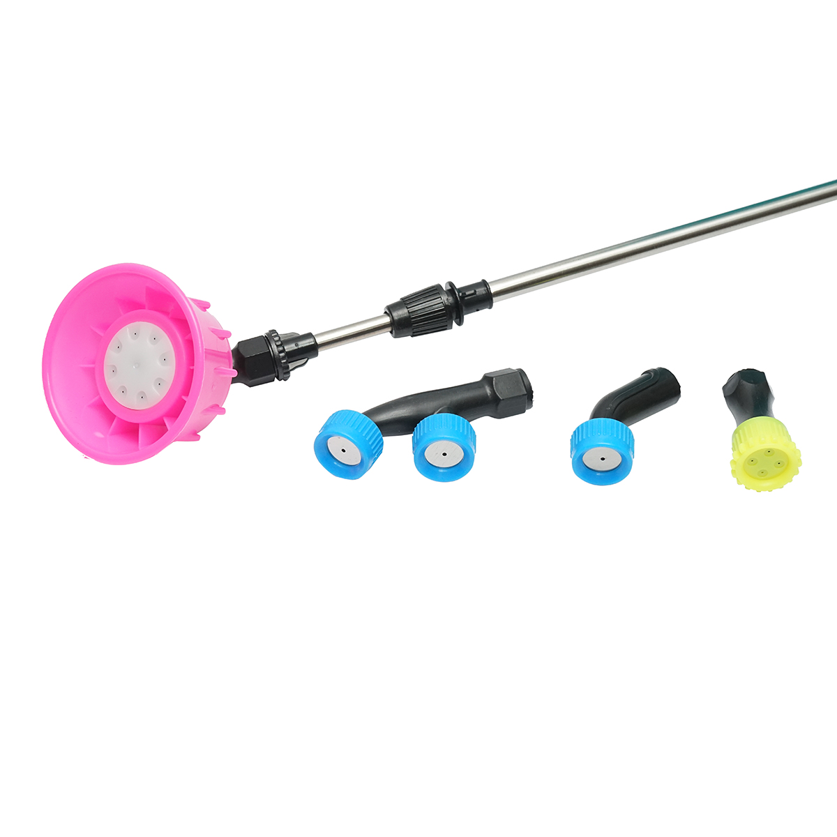 Pompa de stropit, vermorel electric cu rezervor 20L, baterie 12V/8Ah, 4 duze, debit 4 l/min, presiune 6.8 bar THOR - imagine 6