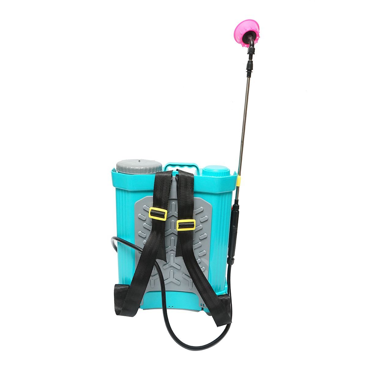 Pompa de stropit, vermorel electric cu rezervor 16L, baterie 12V/8Ah, 4 duze, debit 4 l/min, presiune 6.8 bar THOR - imagine 3