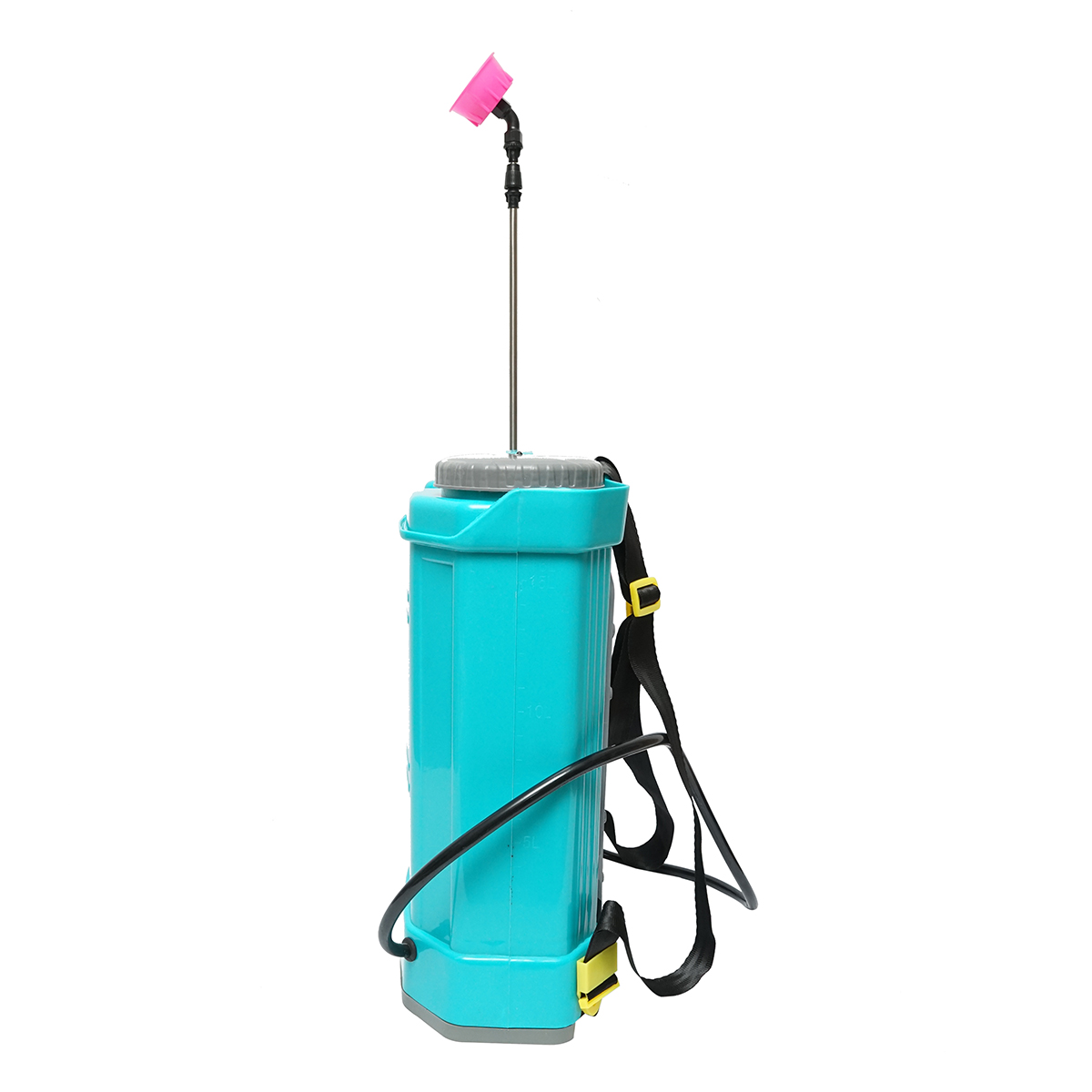 Pompa de stropit, vermorel electric cu rezervor 16L, baterie 12V/8Ah, 4 duze, debit 4 l/min, presiune 6.8 bar THOR - imagine 5