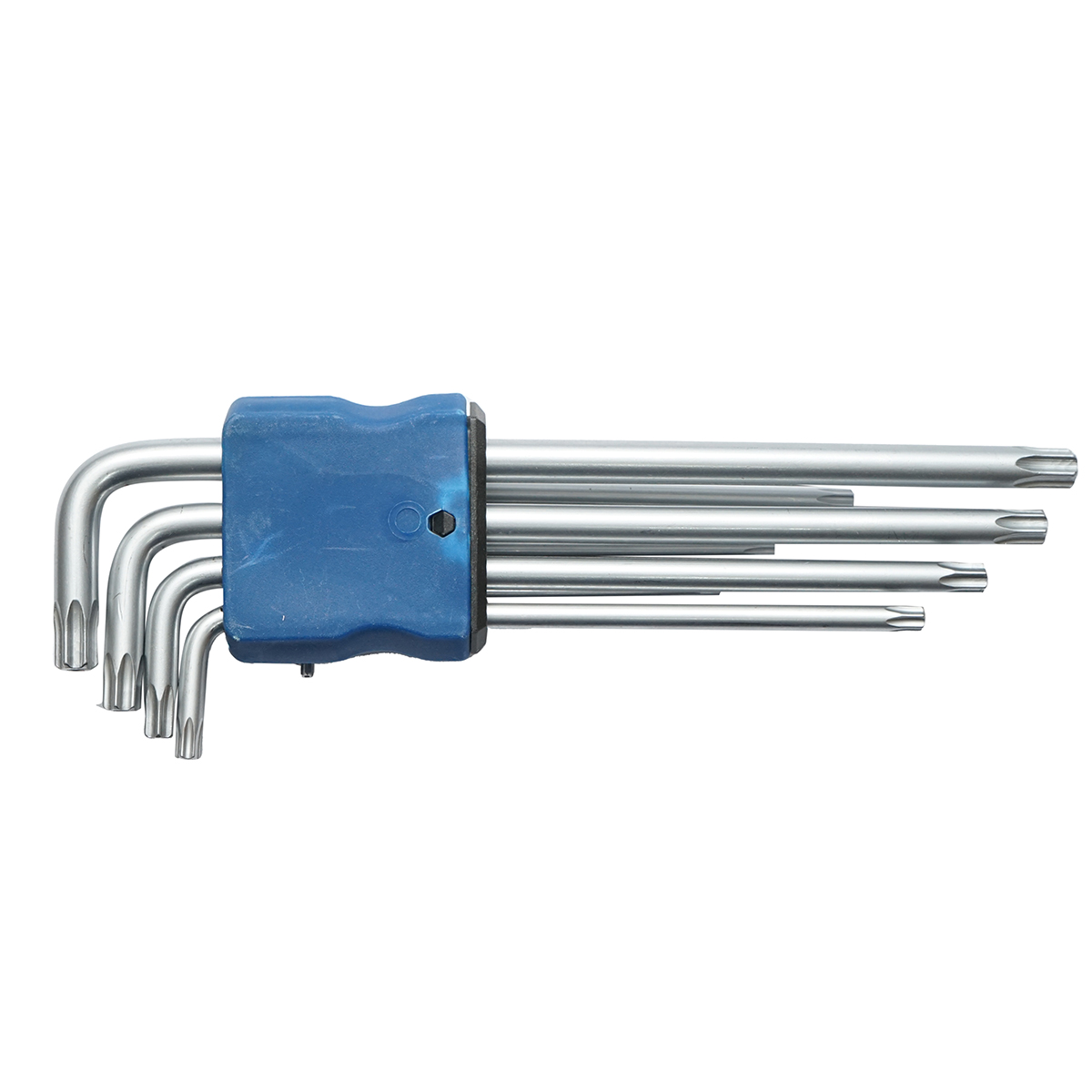 Set 9 chei imbus torx T10-T50 (1.5-10mm) cu brat lung si cap sferic Cr-V - imagine 2