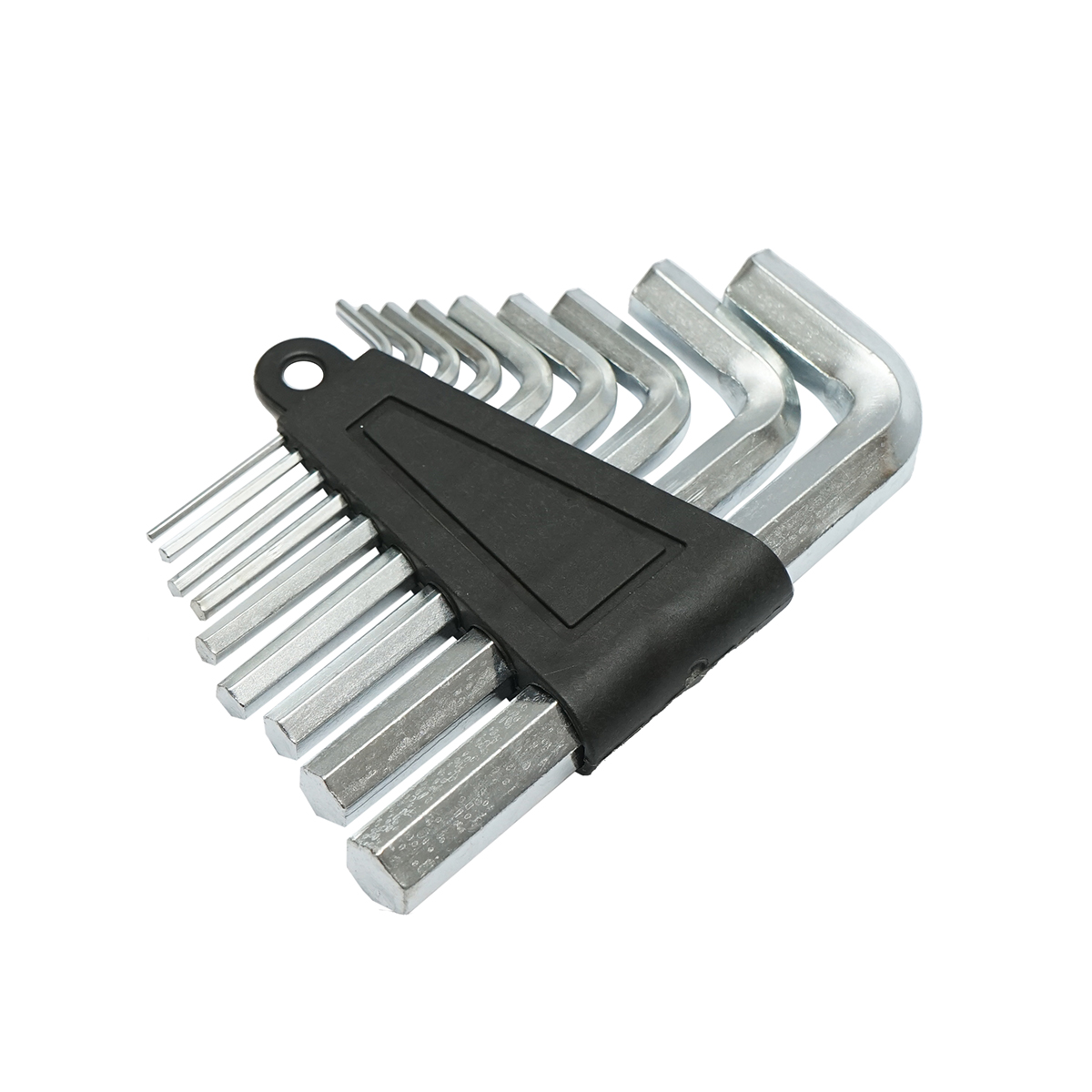 Set 9 chei imbus hexagonale 1.5-10mm din otel forjat tratat termic - imagine 2