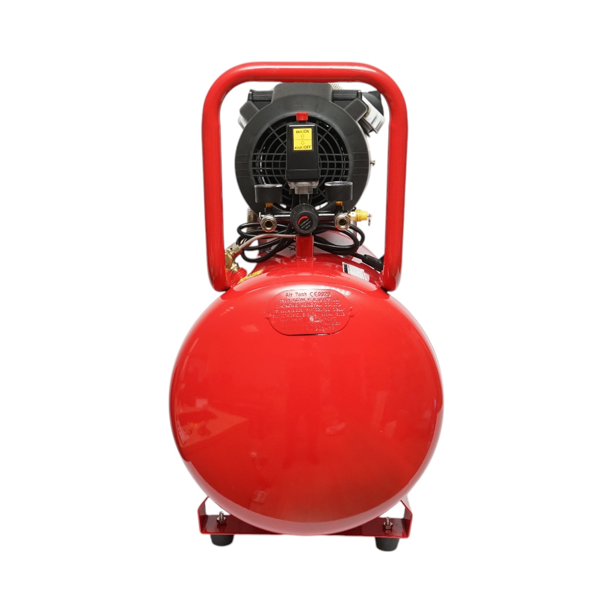 Compresor aer 100L, motor 2 cilindri in V 2.2KW/2CP, presiune maxima 8 bar, volum aer aspirat 370 L/min THOR - imagine 5