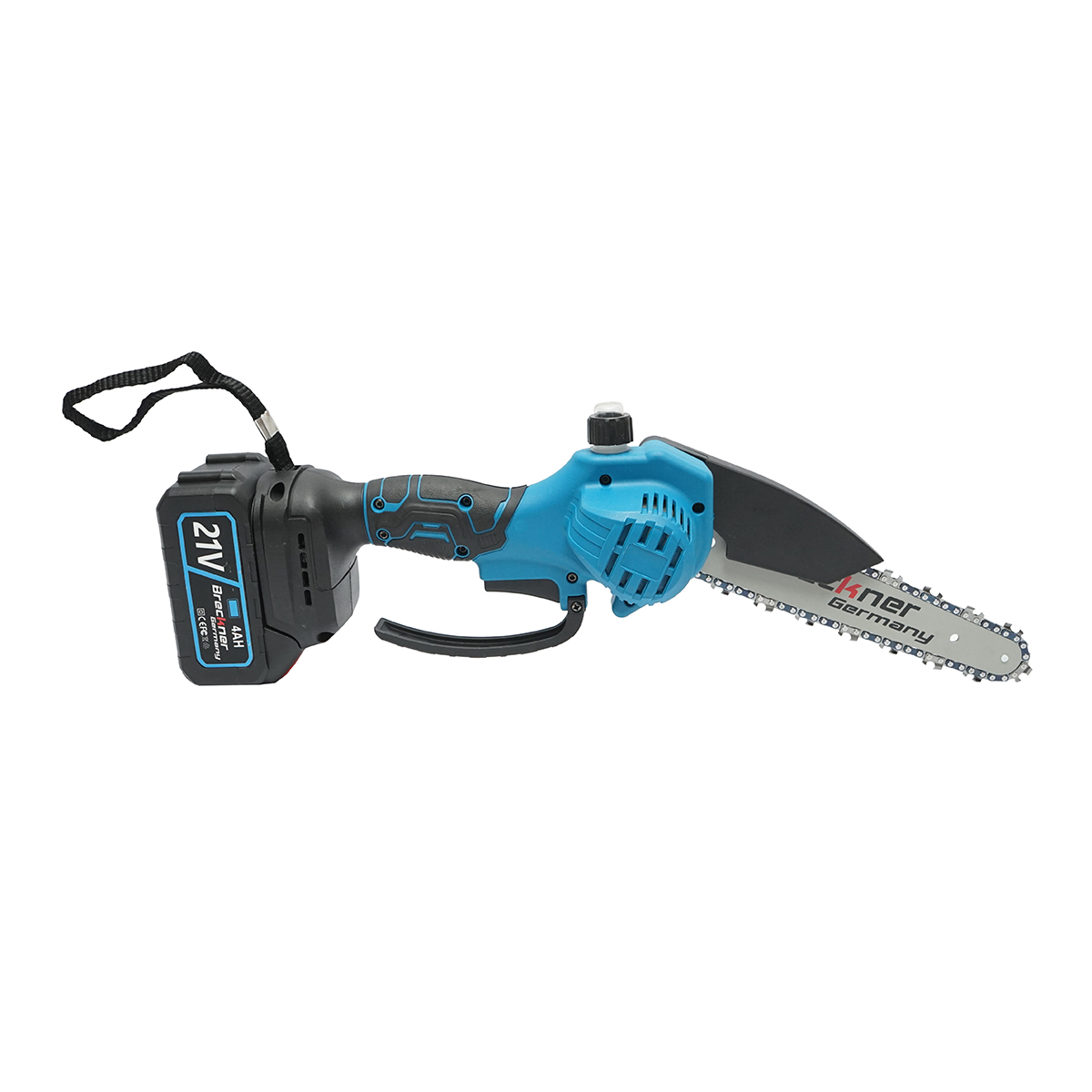 Mini fierastrau electric 700W cu 2 acumulatori 21V, 4Ah Li-ion, lama 8 inch (200mm) Breckner Germany - imagine 6