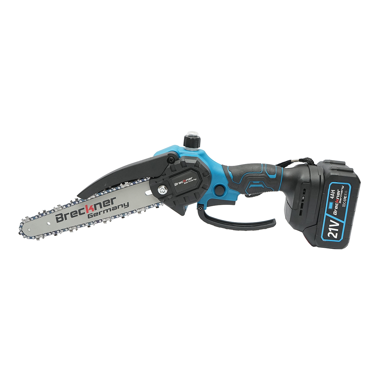 Mini fierastrau electric 700W cu 2 acumulatori 21V, 4Ah Li-ion, lama 8 inch (200mm) Breckner Germany - imagine 5