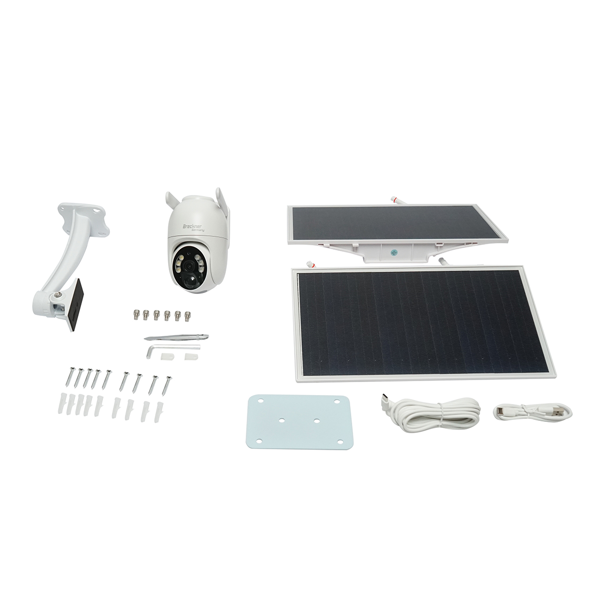Camera supraveghere 2MP cu panou solar si baterie 18000mAh, cartela sim 4G, rotativa 360 grade PTZ, detectie umana PIR si aplicatie Ubox - imagine 2