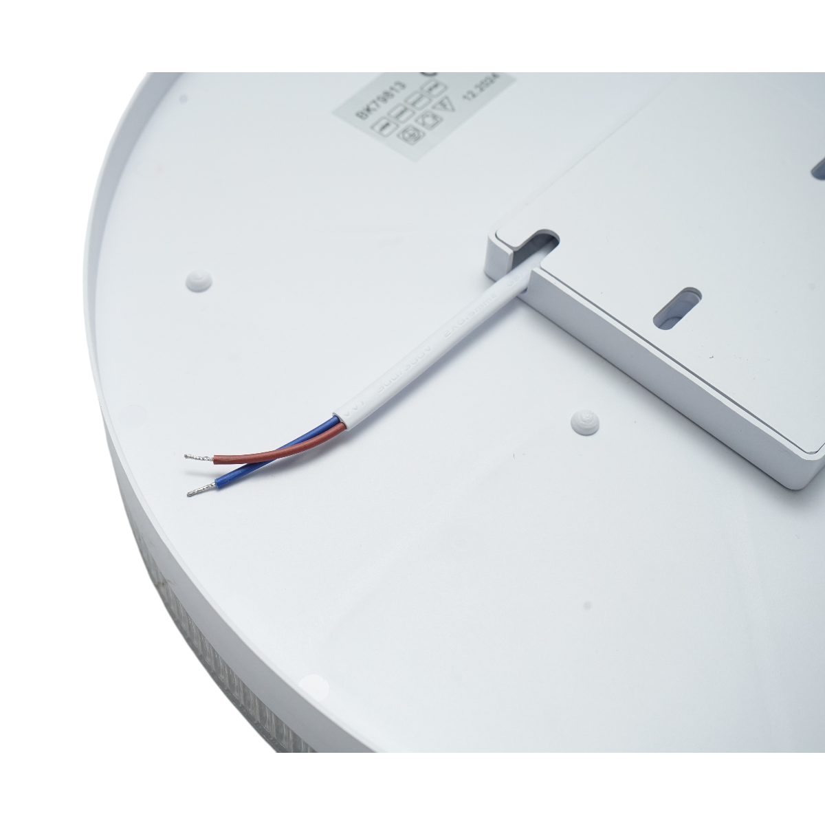 Plafoniera LED rotunda 48W, 220V lumina reglabila 3CCT 3000K/4000K/6500K 300x40mm IP20 - imagine 7