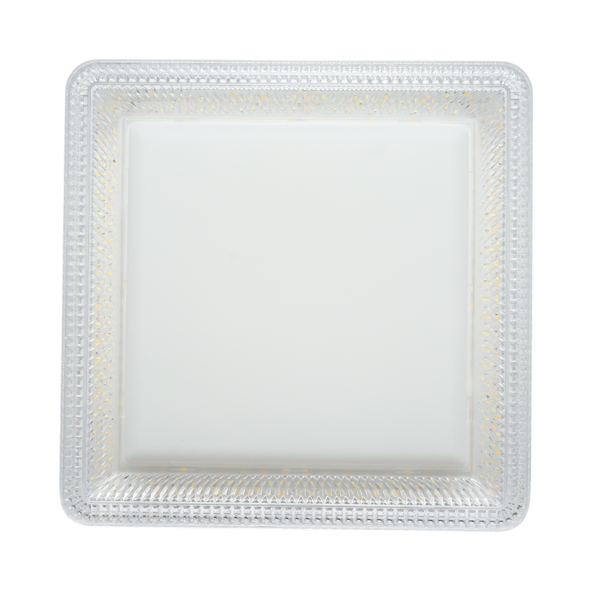 Plafoniera LED patrata 36W, 220V lumina reglabila 3CCT 3000K/4000K/6500K 230x230x40mm IP20 - imagine 2