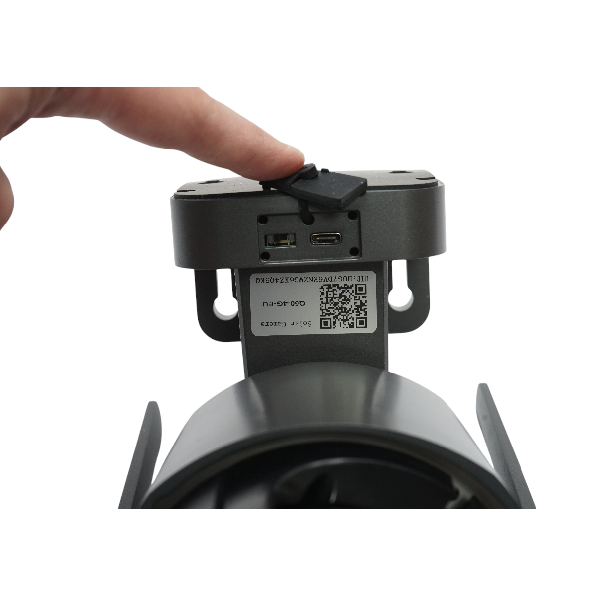 Camera supraveghere lentila duala 6 MP, 4G, WIFI 2.4 GHz cu panou solar, baterie 10000 mAh, 360 grade PTZ, detectie umana PIR, night vision si aplicatie Ubox - imagine 11