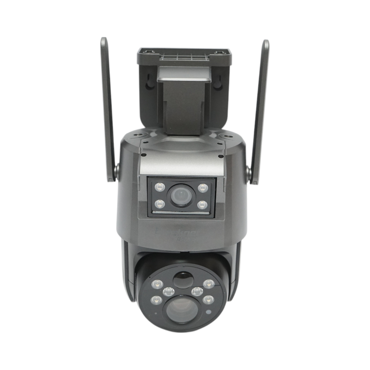 Camera supraveghere lentila duala 6 MP, 4G, WIFI 2.4 GHz cu panou solar, baterie 10000 mAh, 360 grade PTZ, detectie umana PIR, night vision si aplicatie Ubox - imagine 3