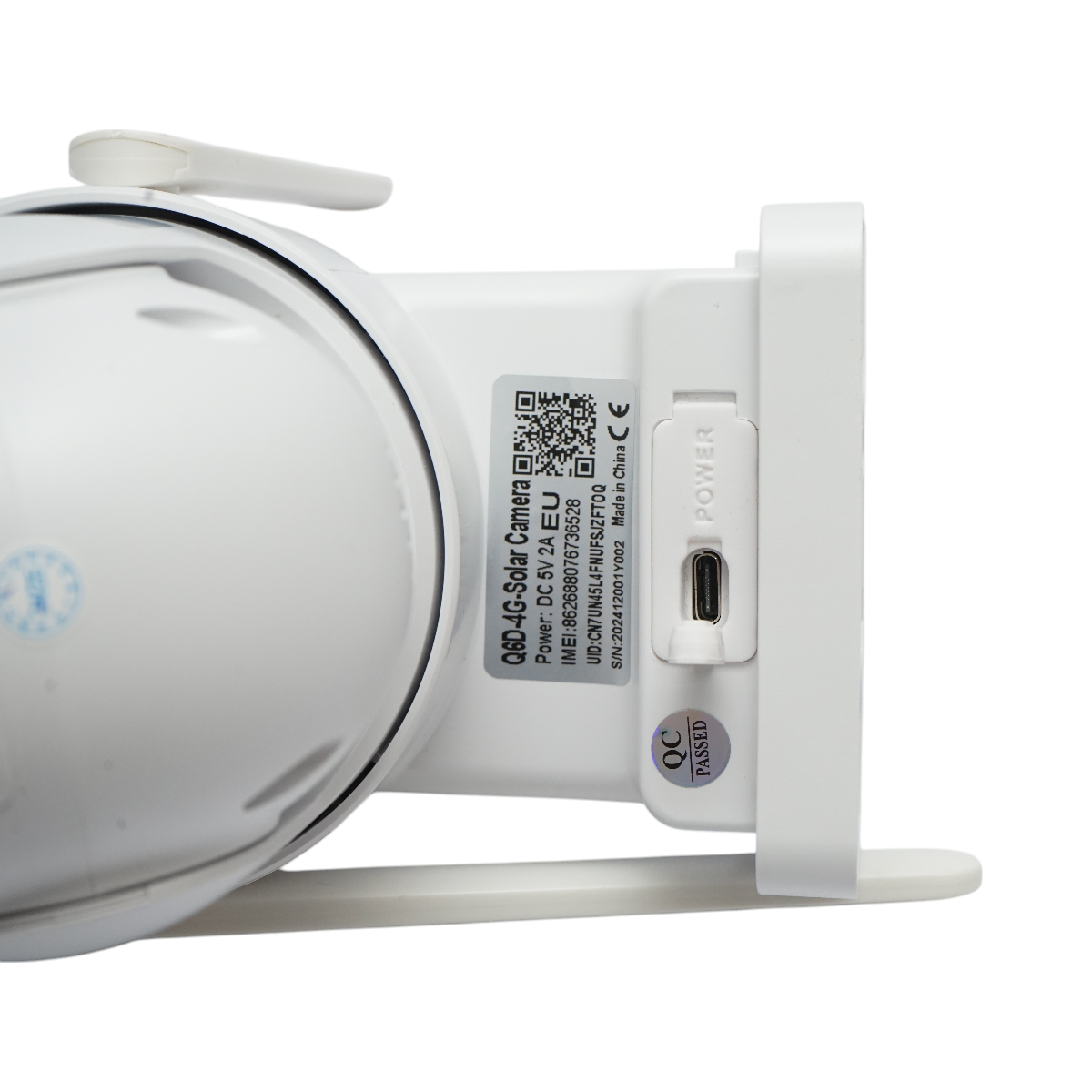 Camera supraveghere cu lentila duala 3MP, 4G, WIFI 2.4 GHz cu panou solar, baterie 9000 mAh, PTZ control, detectie umana PIR, night vision si aplicatie Ubox - imagine 7