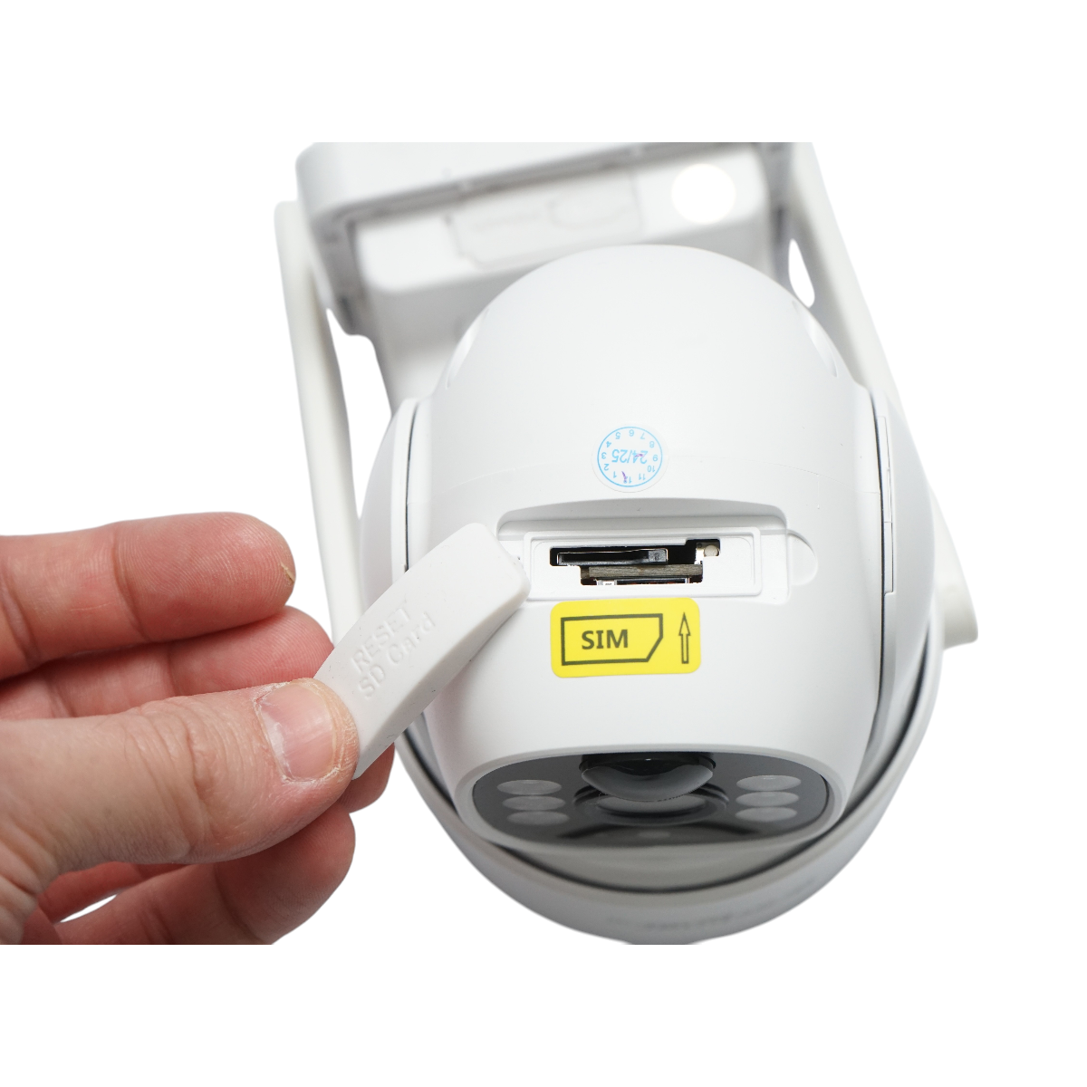 Camera supraveghere cu lentila duala 3MP, 4G, WIFI 2.4 GHz cu panou solar, baterie 9000 mAh, PTZ control, detectie umana PIR, night vision si aplicatie Ubox - imagine 8