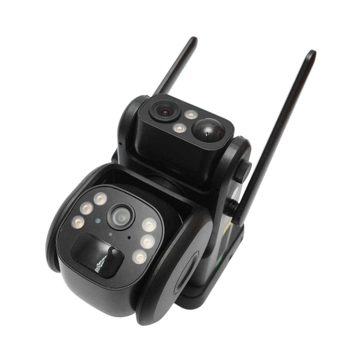 Camera supraveghere cu lentila duala 6MP, 4G, WIFI 2.4 GHz cu panou solar, baterie 9000 mAh, PTZ control, senzor miscare, detectie umana PIR, night vision si aplicatie Ubox - imagine 6