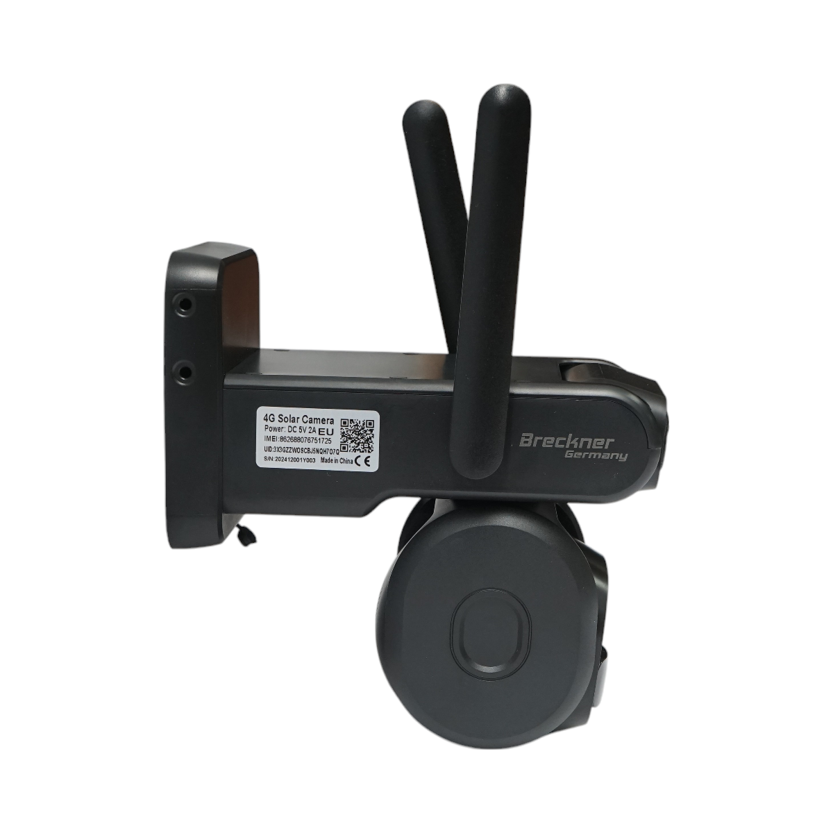 Camera supraveghere cu lentila duala 6MP, 4G, WIFI 2.4 GHz cu panou solar, baterie 9000 mAh, PTZ control, senzor miscare, detectie umana PIR, night vision si aplicatie Ubox - imagine 5