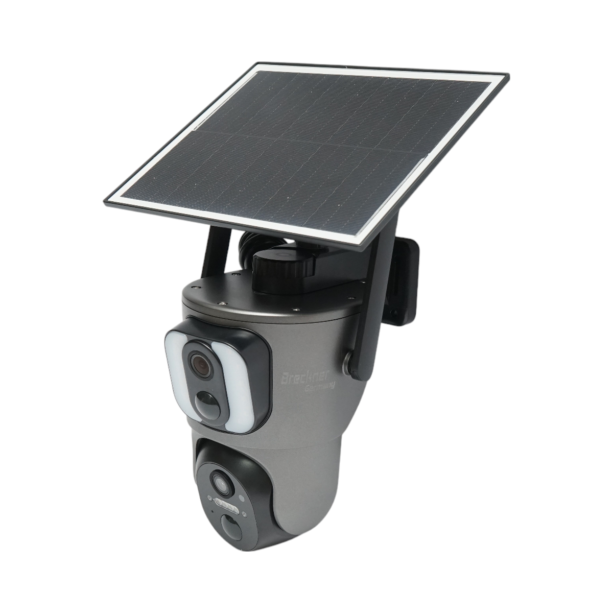 Camera supraveghere cu lentila duala 6MP, 4G, WIFI 2.4 GHz cu panou solar, baterie 13500 mAh, PTZ control, senzor miscare, detectie umana PIR, smart IR night vision si aplicatie Ubox - imagine 2