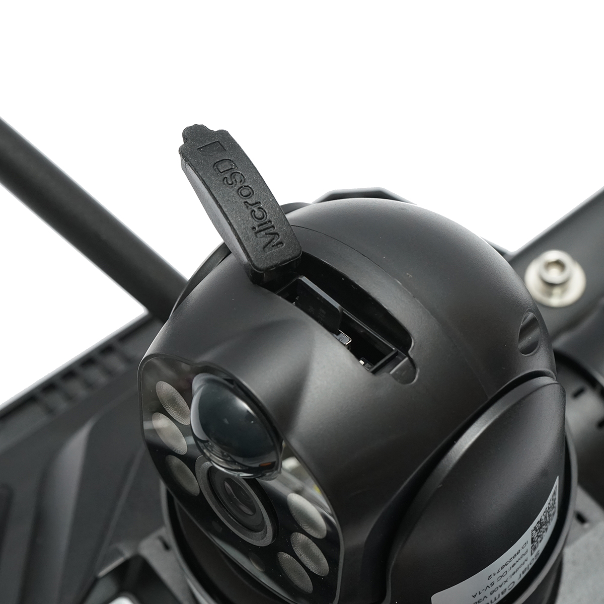 Lampa solara LED 450W, camera supraveghere Ai 4 MP, sim 4G cu panou solar 24W, baterie LiFePO4 18Ah, rotativa 360, night vision, detectie umana, aplicatie V380 Pro - imagine 10