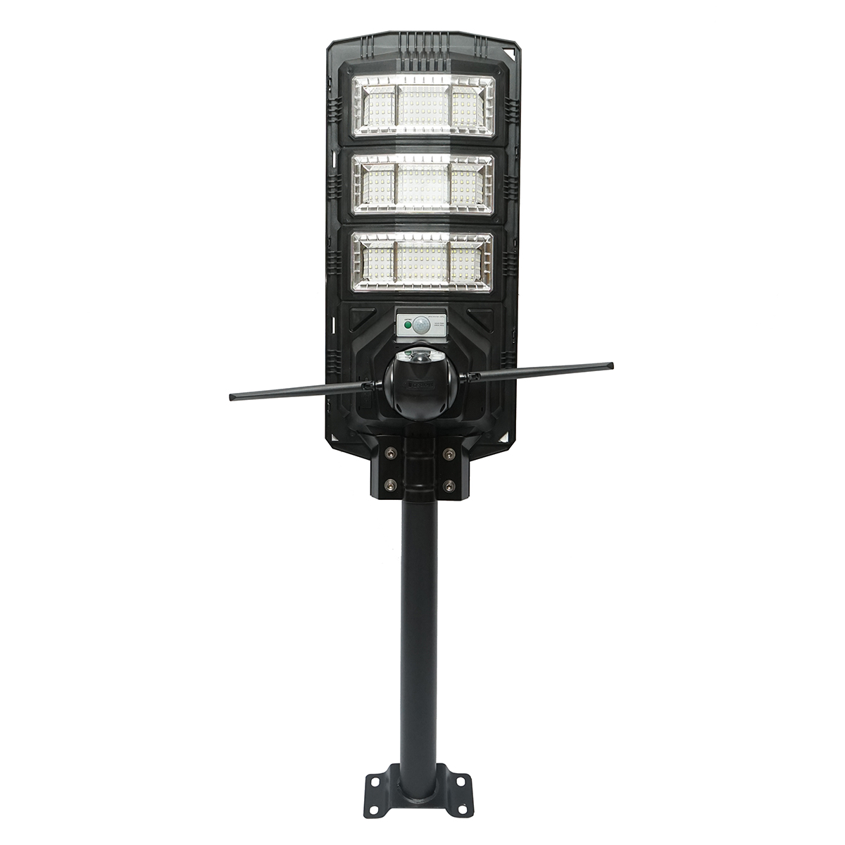 Lampa solara LED 450W, camera supraveghere Ai 4 MP, sim 4G cu panou solar 24W, baterie LiFePO4 18Ah, rotativa 360, night vision, detectie umana, aplicatie V380 Pro - imagine 4