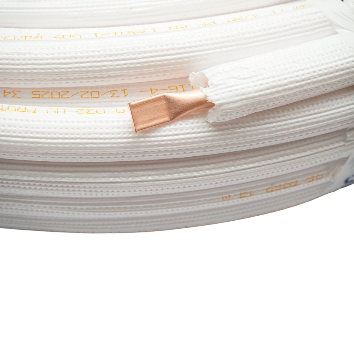 Conducta cupru clima AC 3/8 (9.52mm), grosime perete 0.70mm, izolatie 6mm pentru instalatii aer conditionat 50m/rola - imagine 3