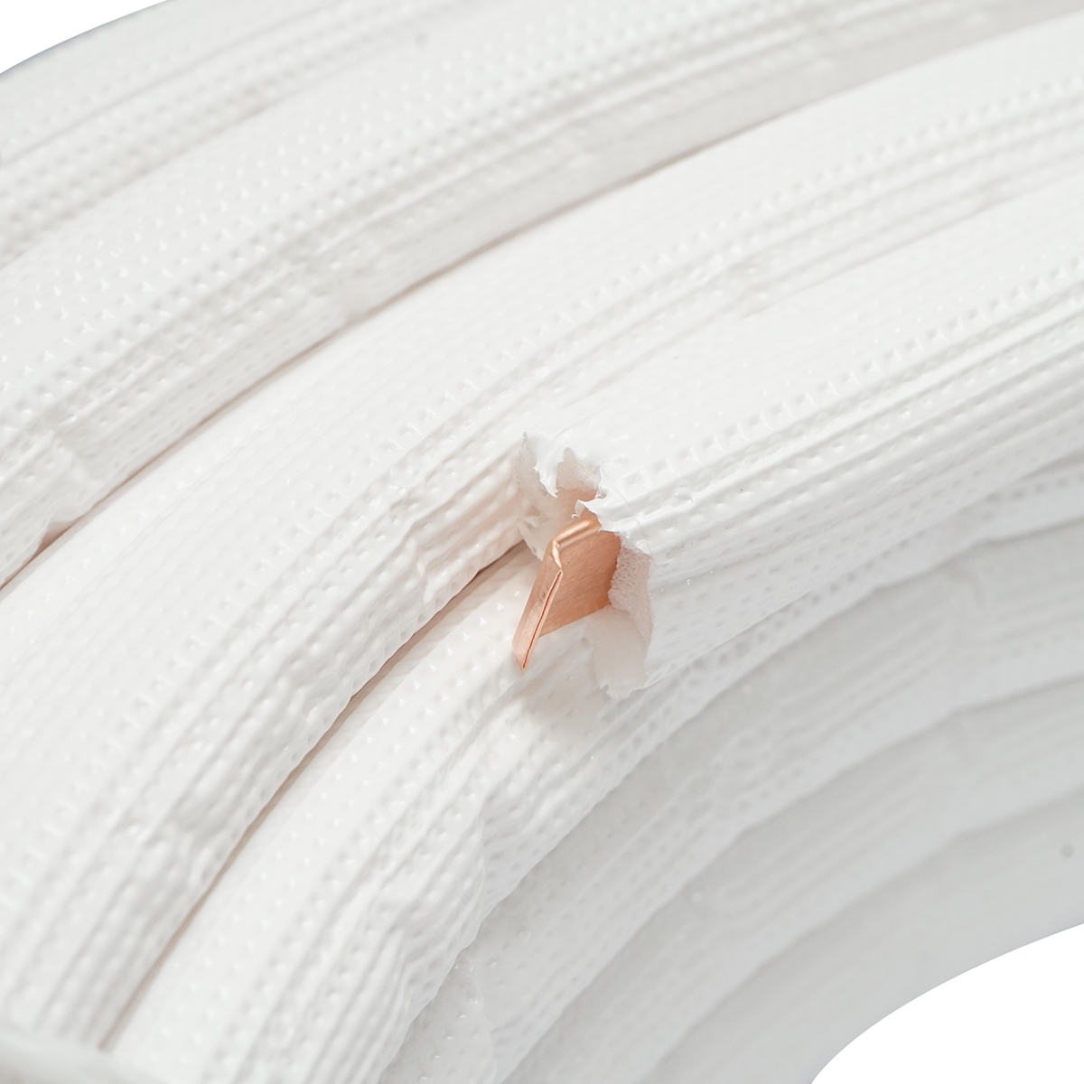 Conducta cupru clima AC 1/2 (12.7mm), grosime perete 0.70mm, izolatie 6mm pentru instalatii aer conditionat 50m/rola - imagine 3