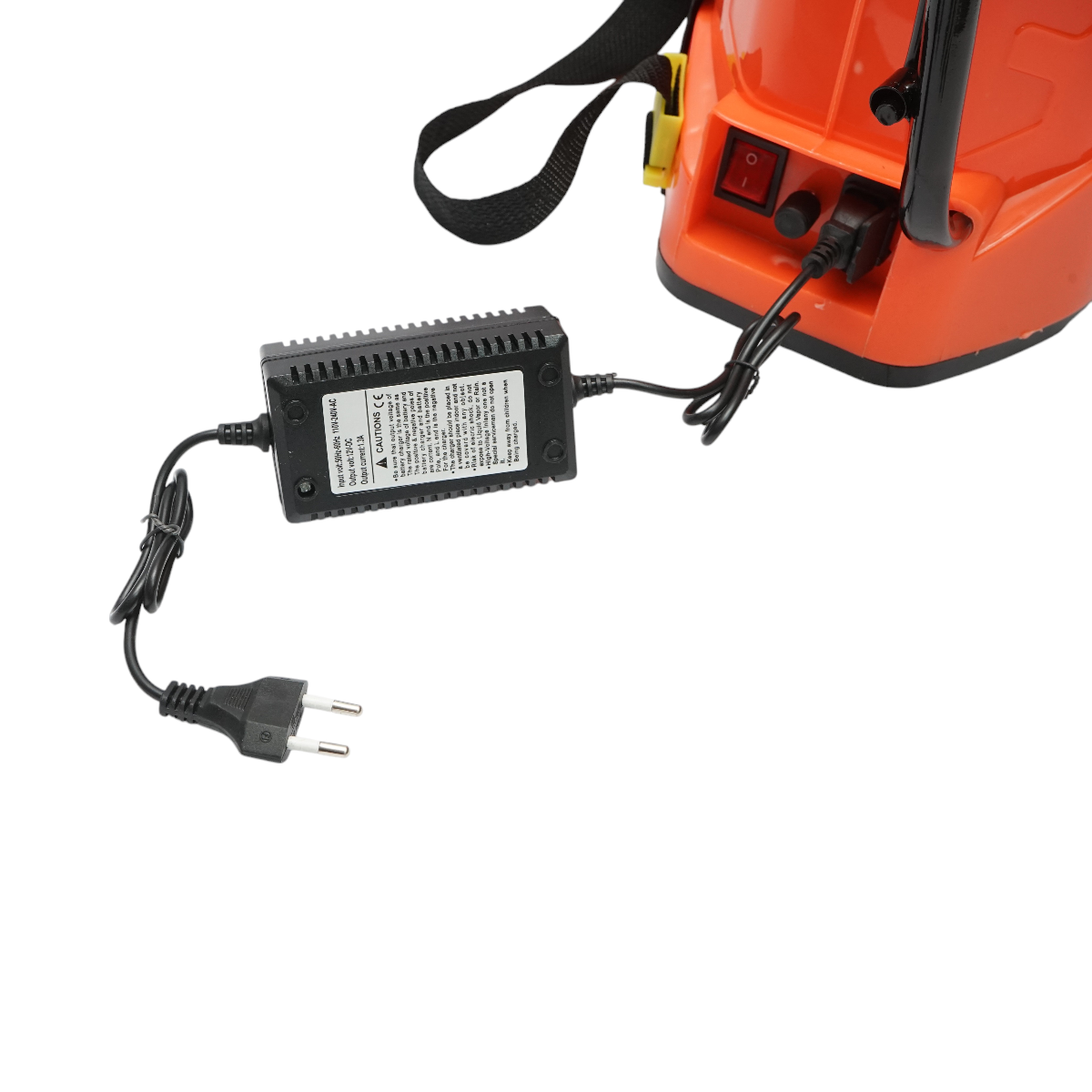 Pompa de stropit, vermorel 2 in 1 manuala si electrica cu rezervor 16L, baterie 12V/8Ah, 4 duze, debit 3.1 l/min THOR - imagine 8