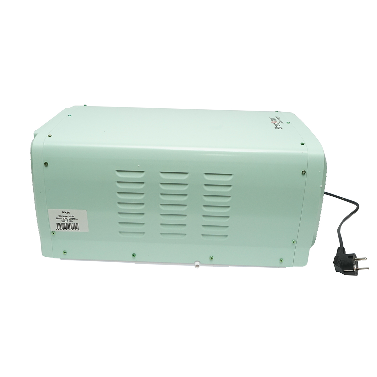 Aparat de aer conditionat portabil 2224 BTU, 280W, 220V cu functie dezumidificare, ventilatie, telecomanda, comenzi vocale, kit instalare inclus Breckner Germany - imagine 9