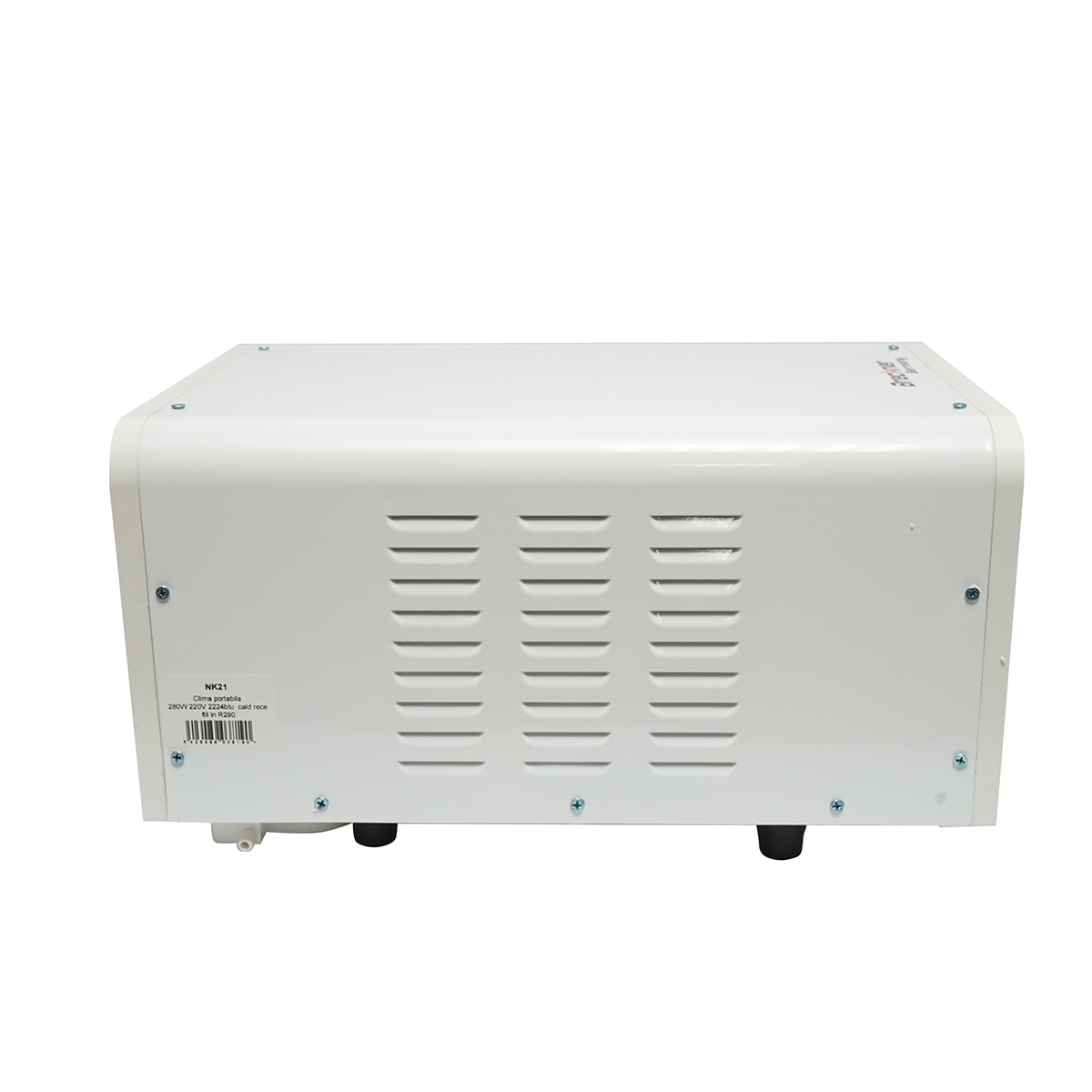 Aparat de aer conditionat portabil 2224 BTU, 280W, 220V cu functie incalzire, dezumidificare, ventilatie, telecomanda, comenzi vocale, kit instalare inclus Breckner Germany - imagine 8