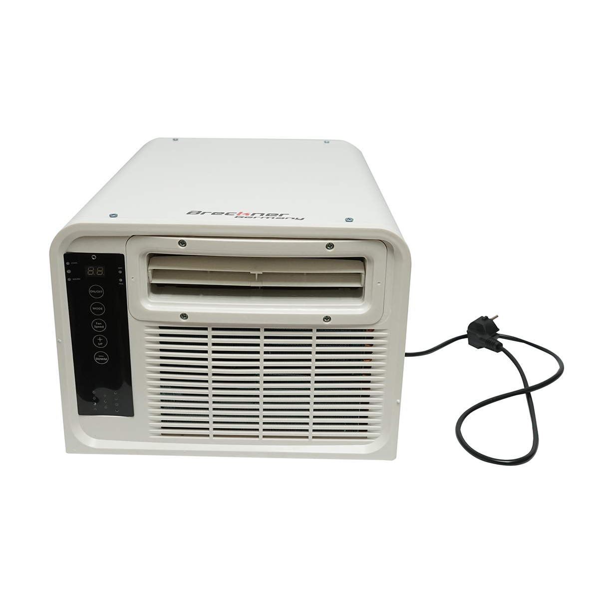 Aparat de aer conditionat portabil 2224 BTU, 280W, 220V cu functie incalzire, dezumidificare, ventilatie, telecomanda, comenzi vocale, kit instalare inclus Breckner Germany - imagine 3