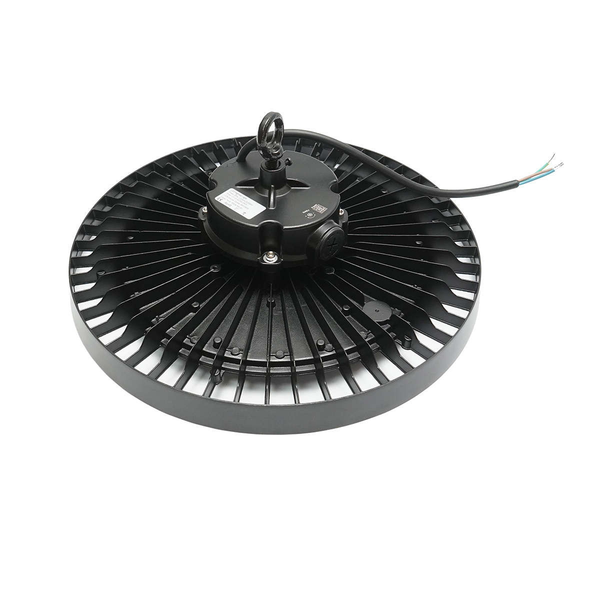Lampa industriala LED High-Bay 200W, 220V, 6000K, 30000lm pentru hale, depozite 380x140mm Breckner Germany - imagine 3