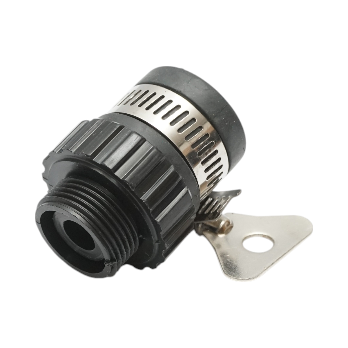 Kit complet irigare prin picurare cu furtun 25m, temporizator, duze, conectori, tije de fixare 66 piese - imagine 9
