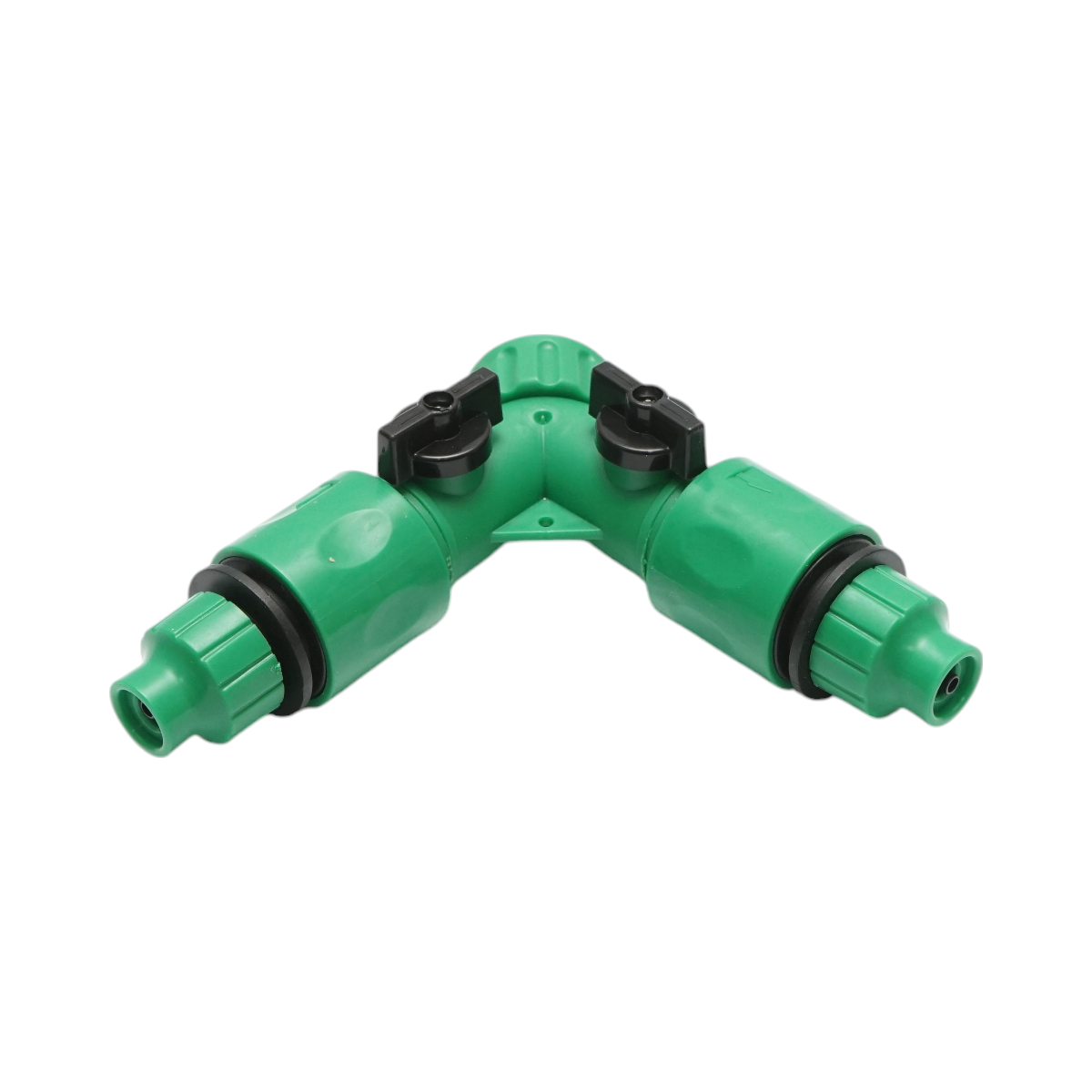 Kit complet irigare prin picurare cu furtun 25m, temporizator, duze, conectori, tije de fixare 100 piese - imagine 6