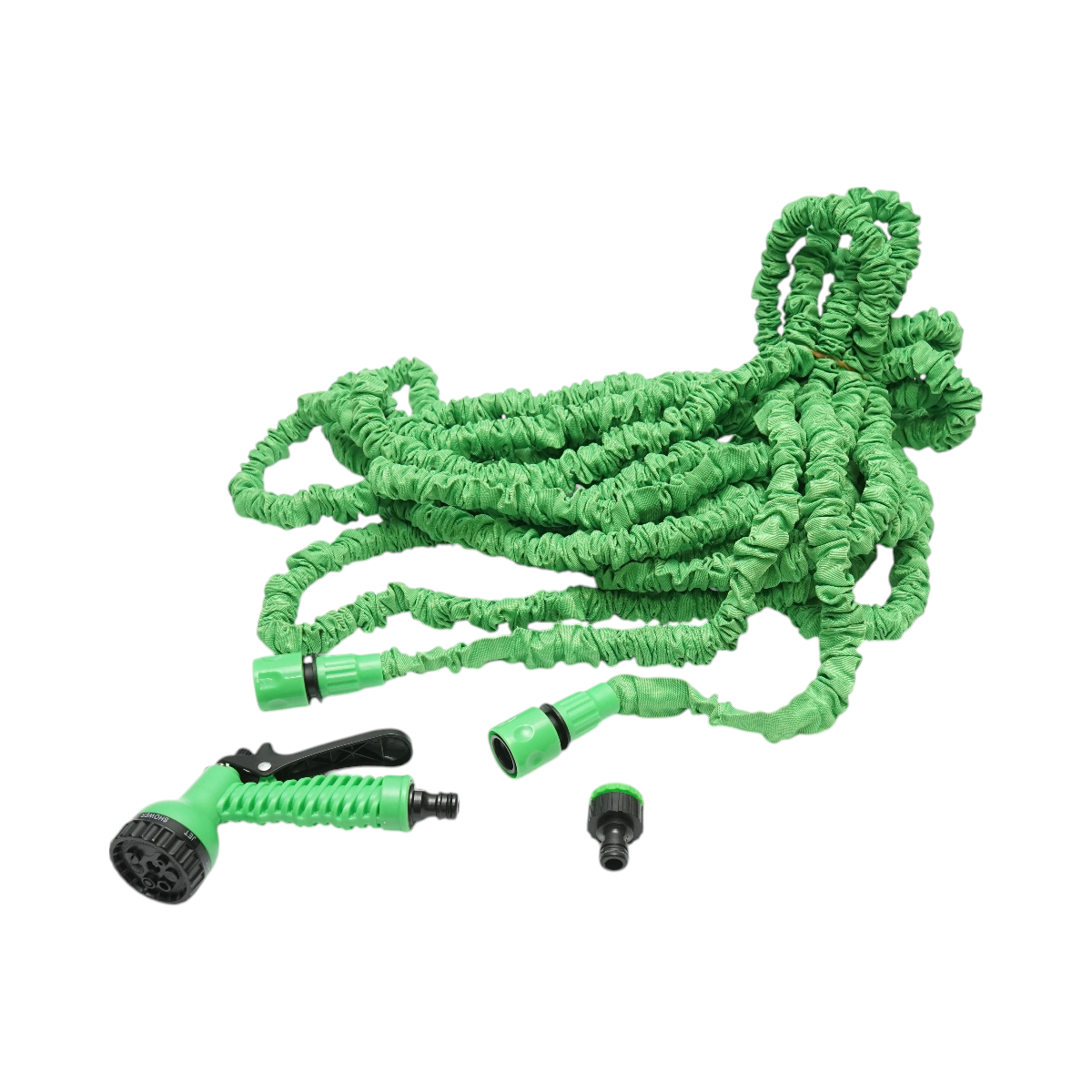 Furtun de gradina extensibil TPE 10-30m cu pistol reglabil 7 moduri, adaptor 3/4, cupla rapida 1/2