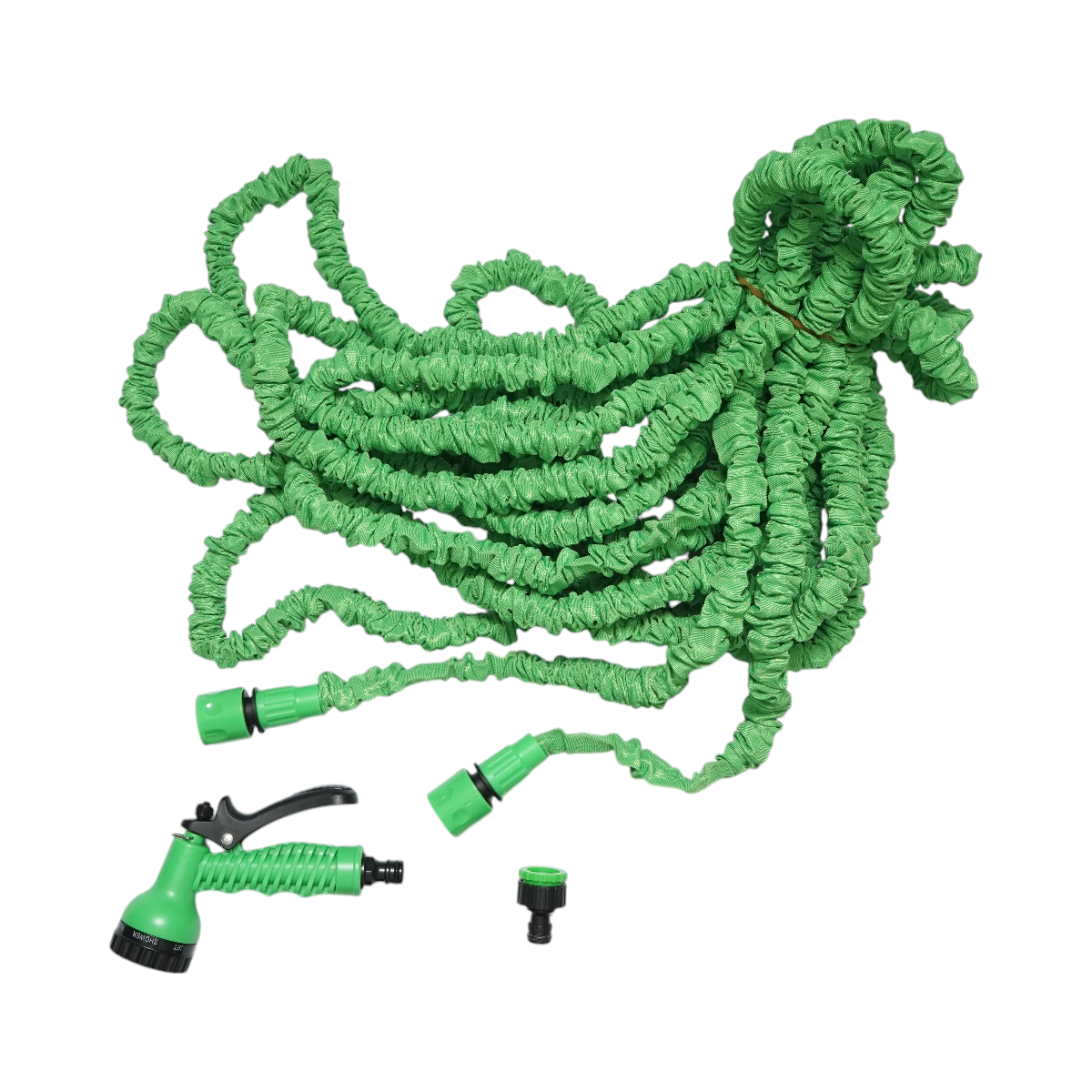 Furtun de gradina extensibil TPE 10-30m cu pistol reglabil 7 moduri, adaptor 3/4, cupla rapida 1/2 - imagine 2