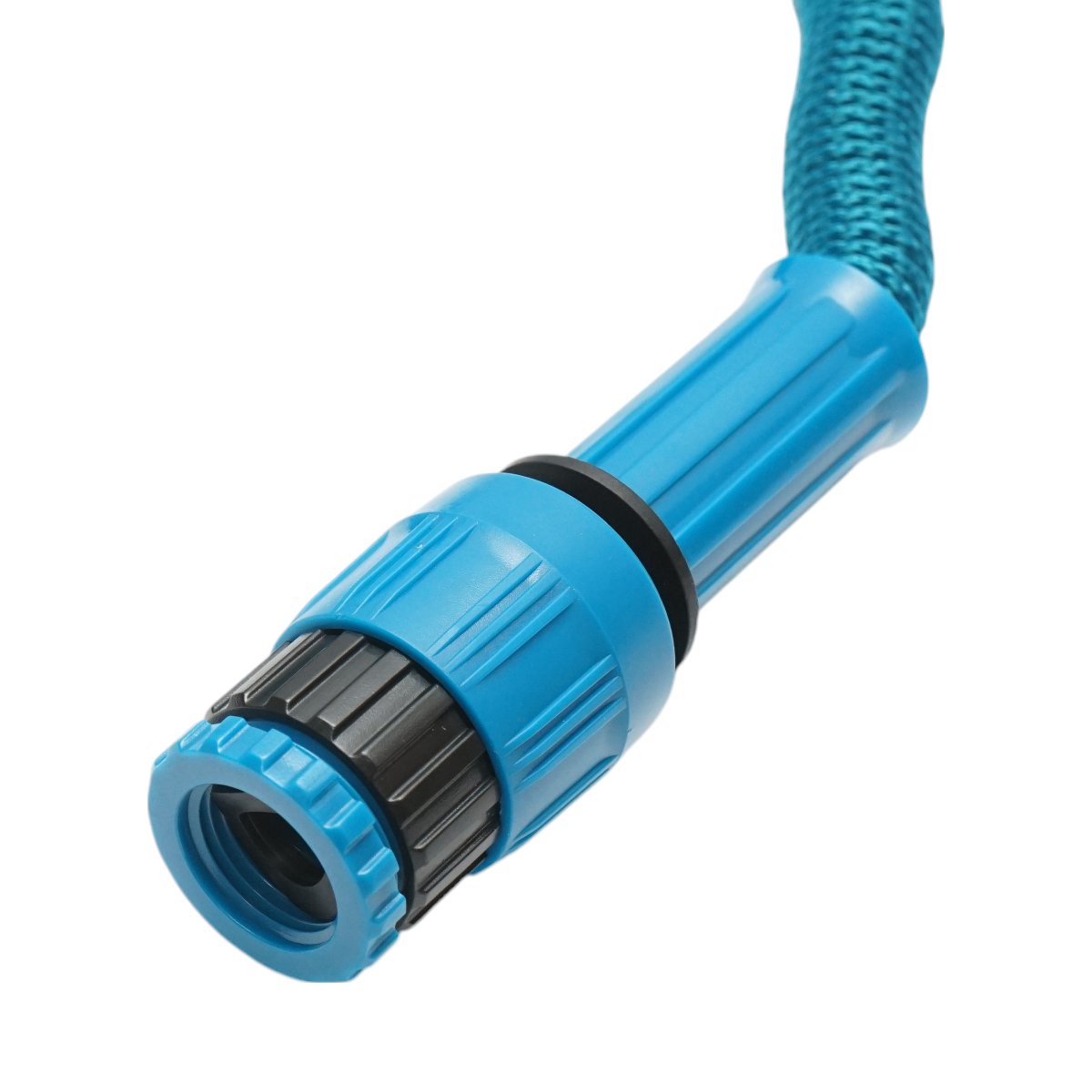 Furtun gradina extensibil 2.5-7.5m cu pistol reglabil 7 moduri, adaptor 3/4, cupla rapida 1/2 - imagine 5