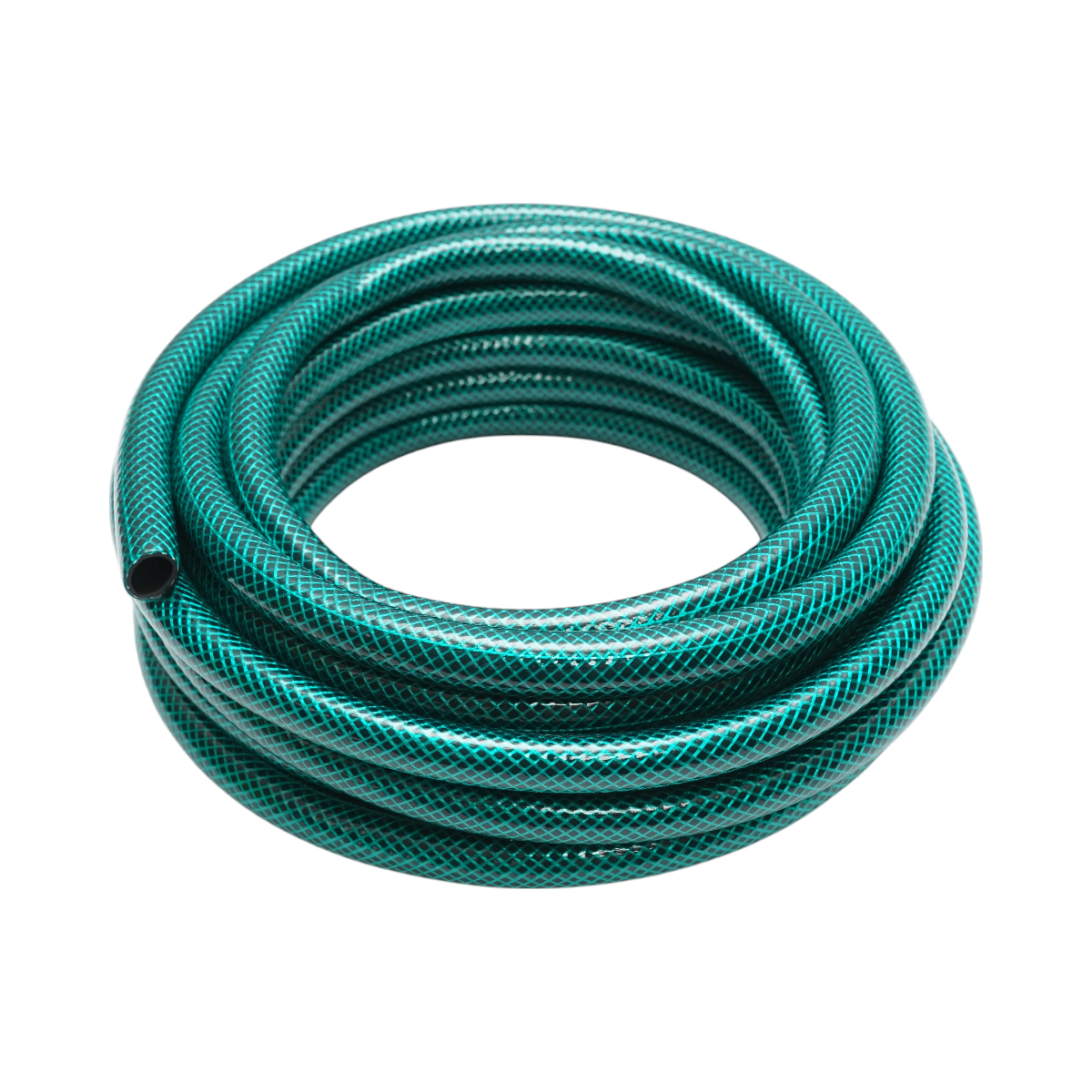 Set rola 7.5m furtun gradina PVC impletit 1/2 inch cu duza stropit reglabila, conectori si adaptor robinet 3/4-1/2 inch - imagine 3